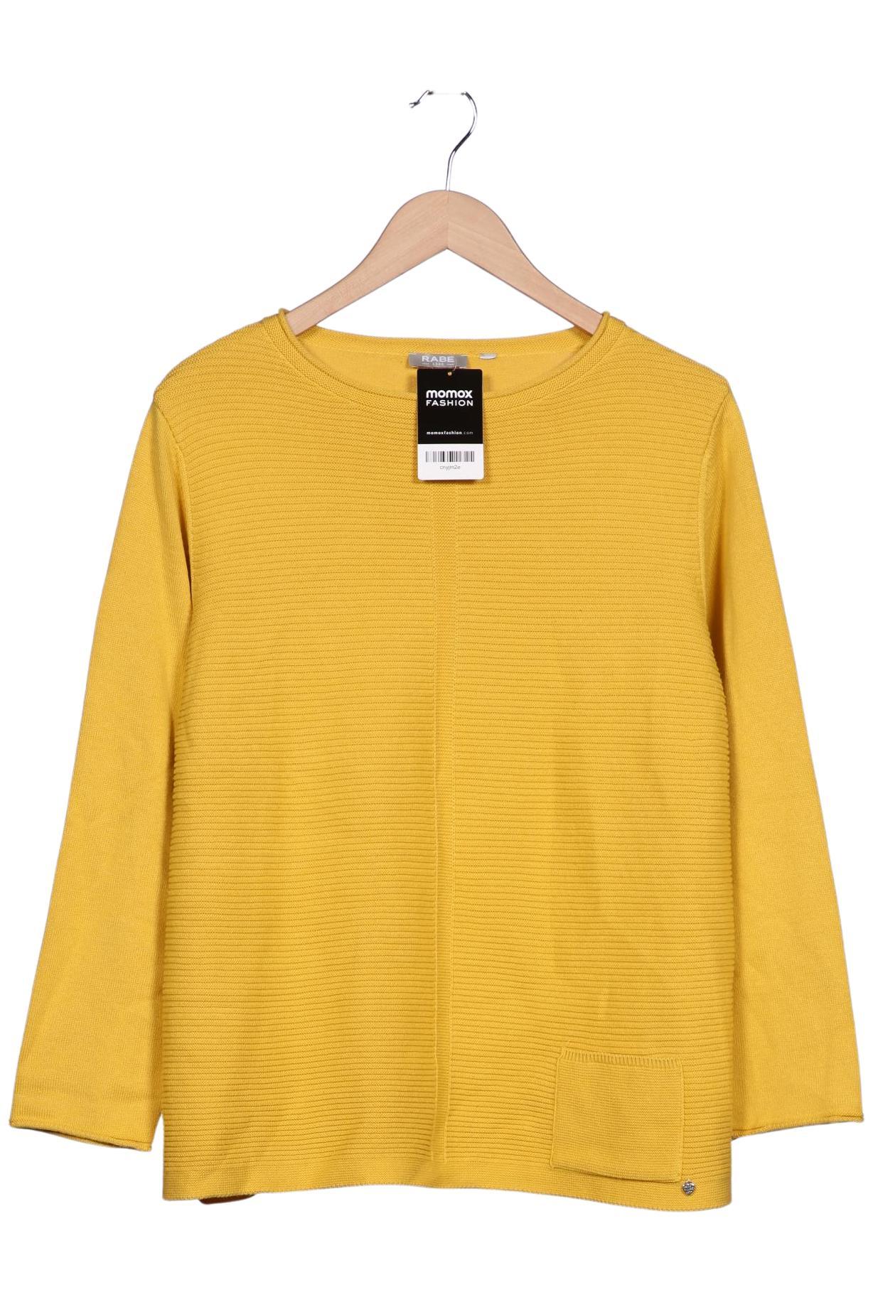 

Rabe Damen Pullover, gelb, Gr. 46