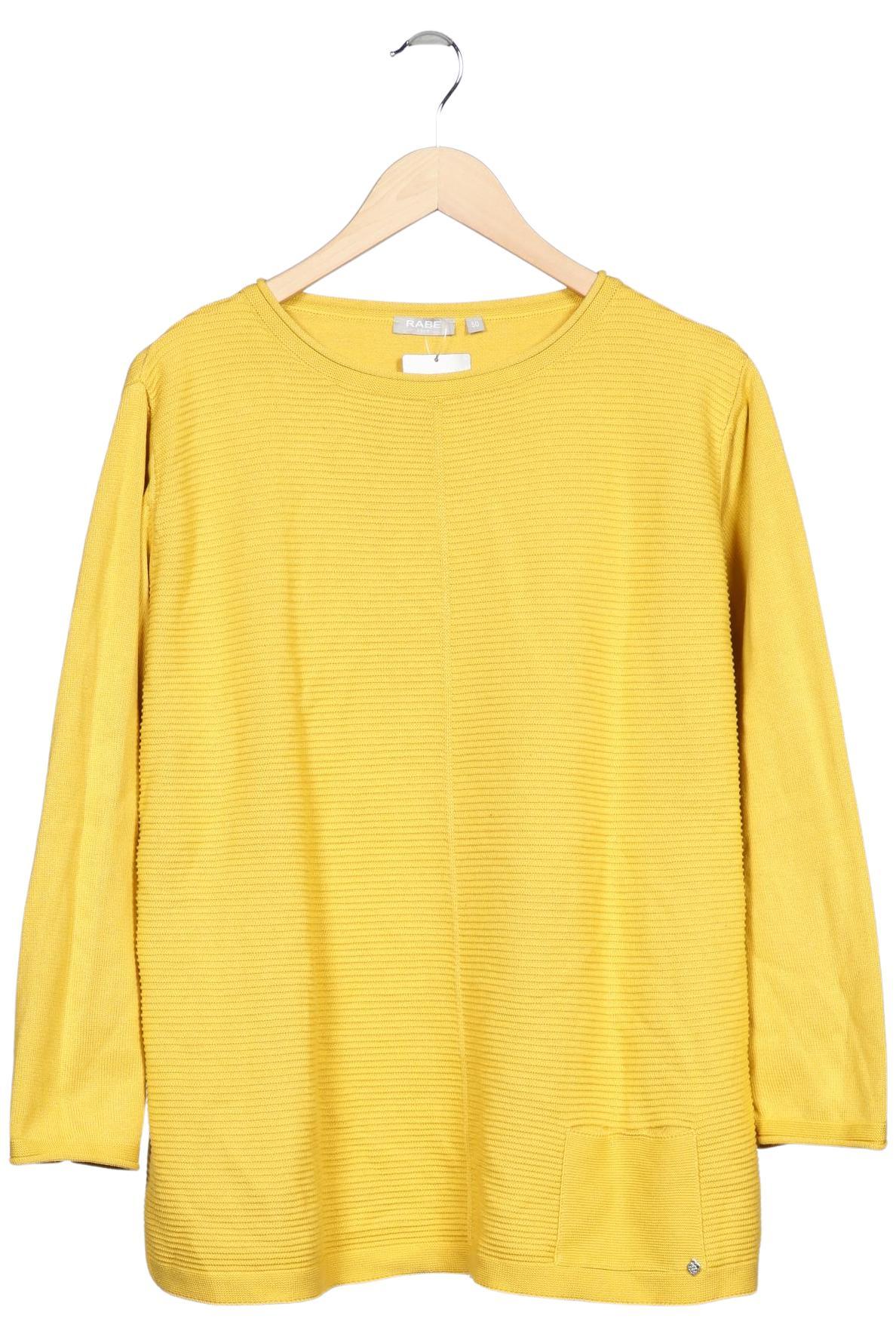 

Rabe Damen Pullover, gelb, Gr. 50