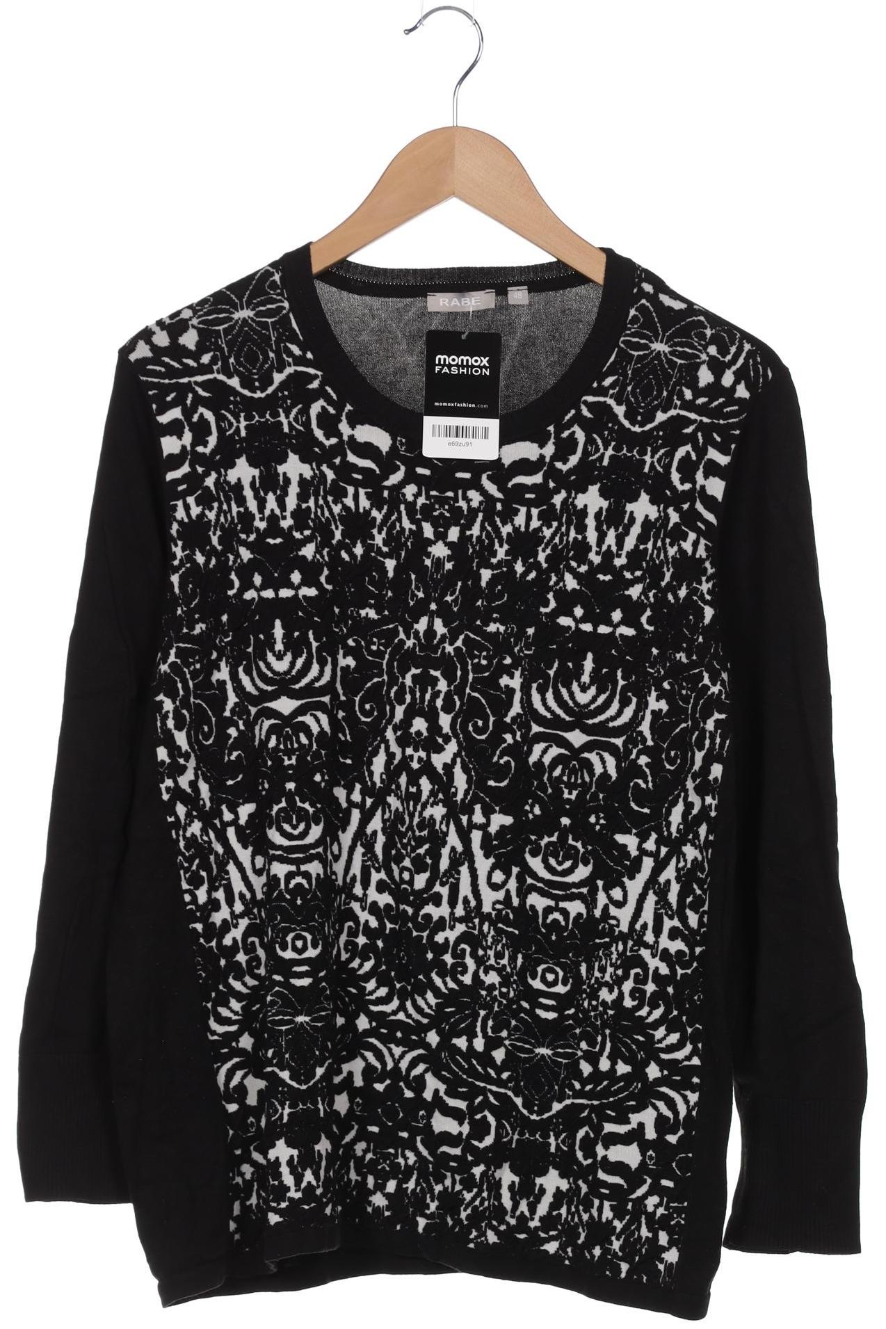 

Rabe Damen Pullover, schwarz, Gr. 48