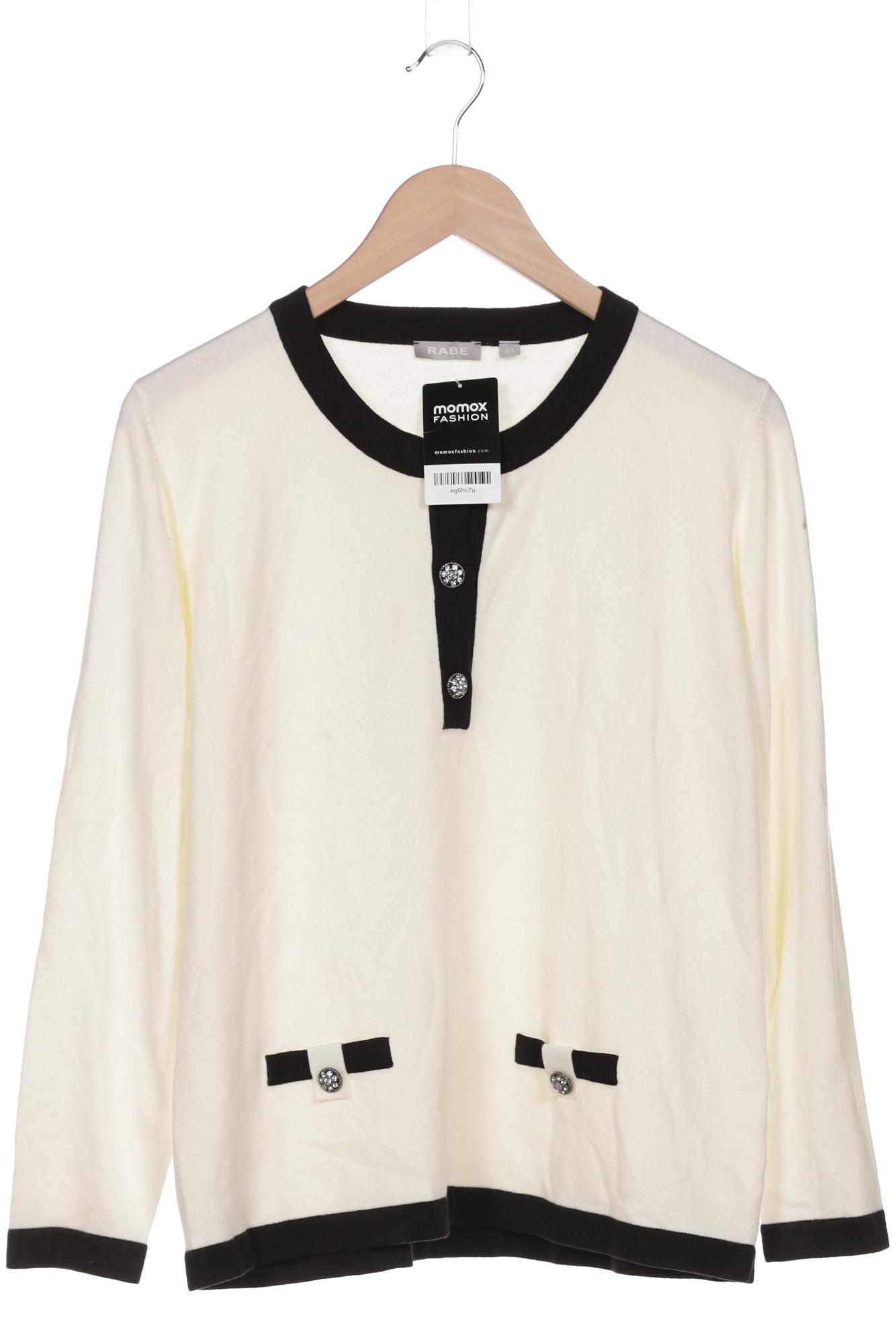 

Rabe Damen Pullover, cremeweiß, Gr. 44