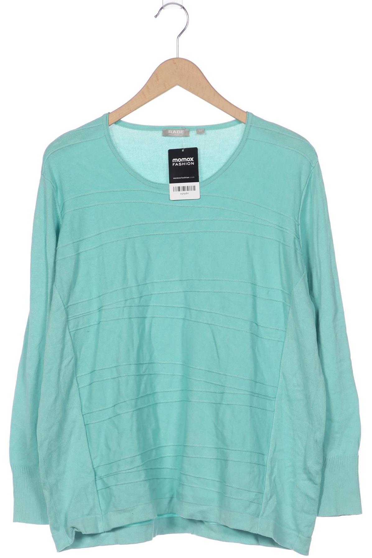 

Rabe Damen Pullover, türkis, Gr. 50