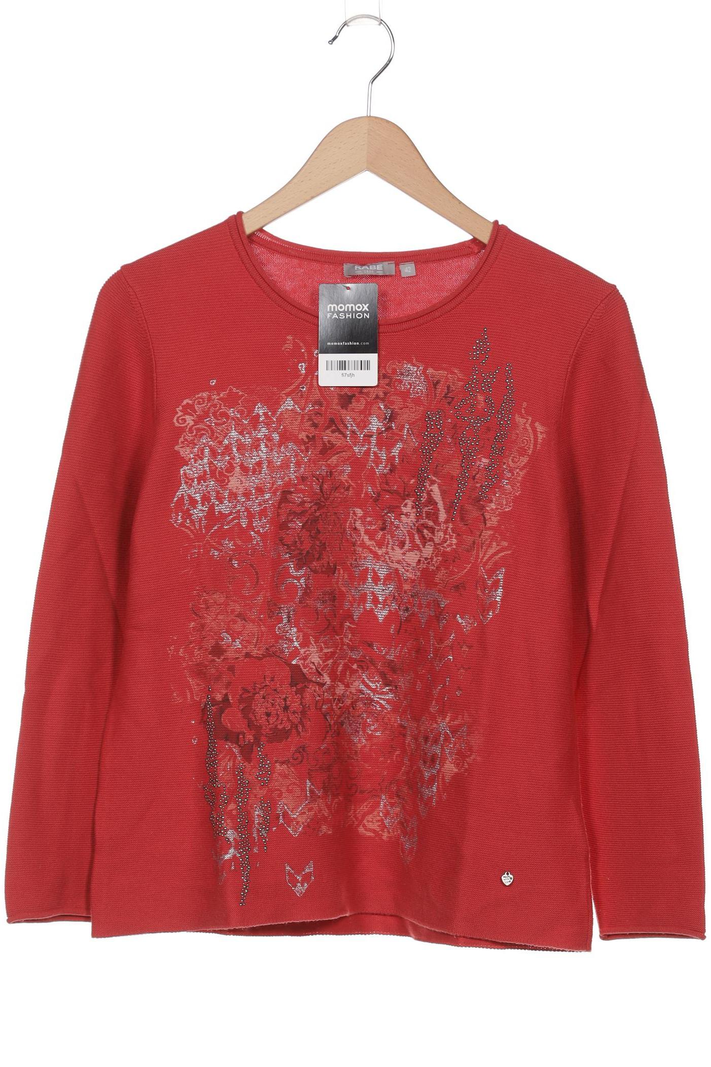

Rabe Damen Pullover, rot, Gr. 42