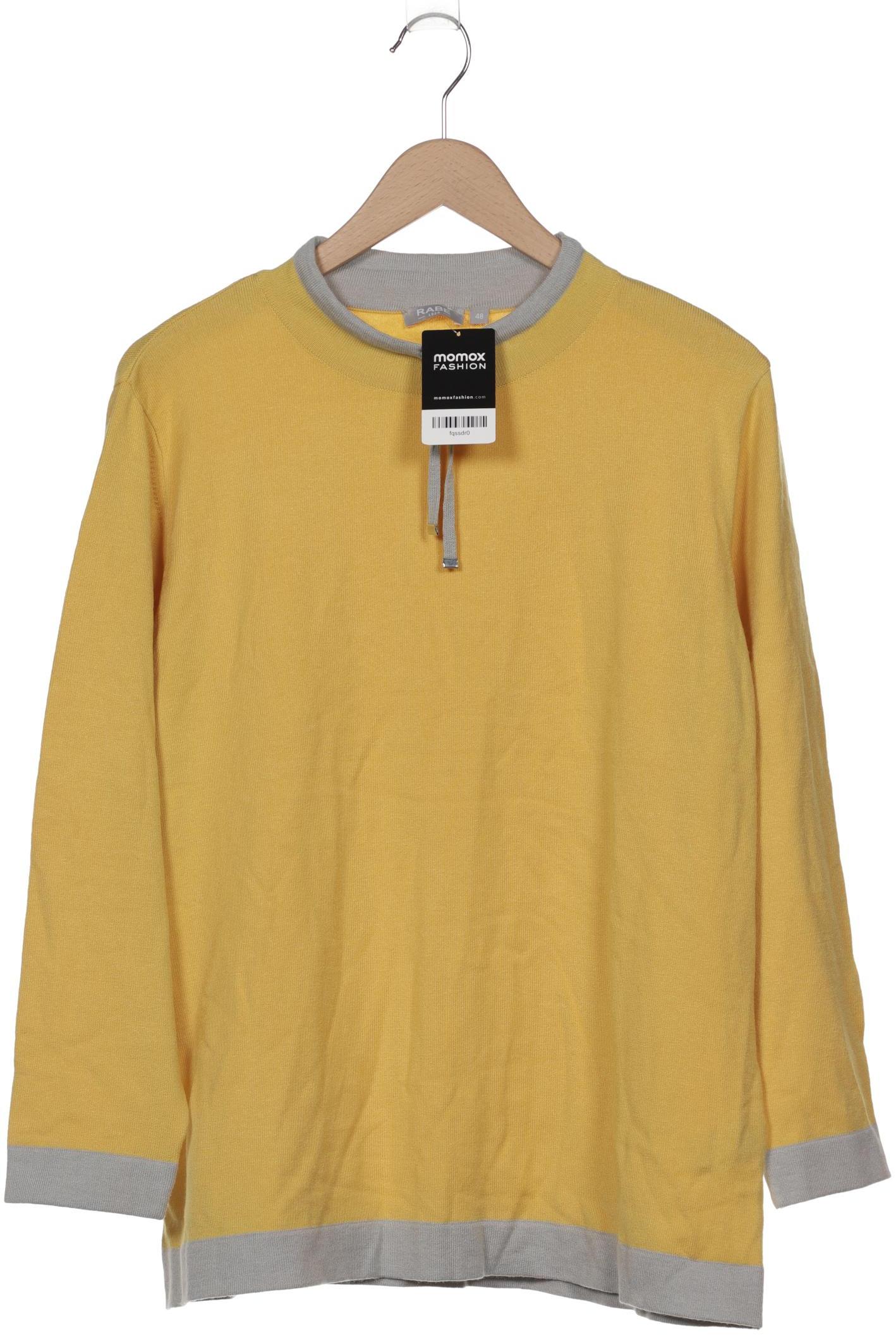 

Rabe Damen Pullover, gelb, Gr. 48