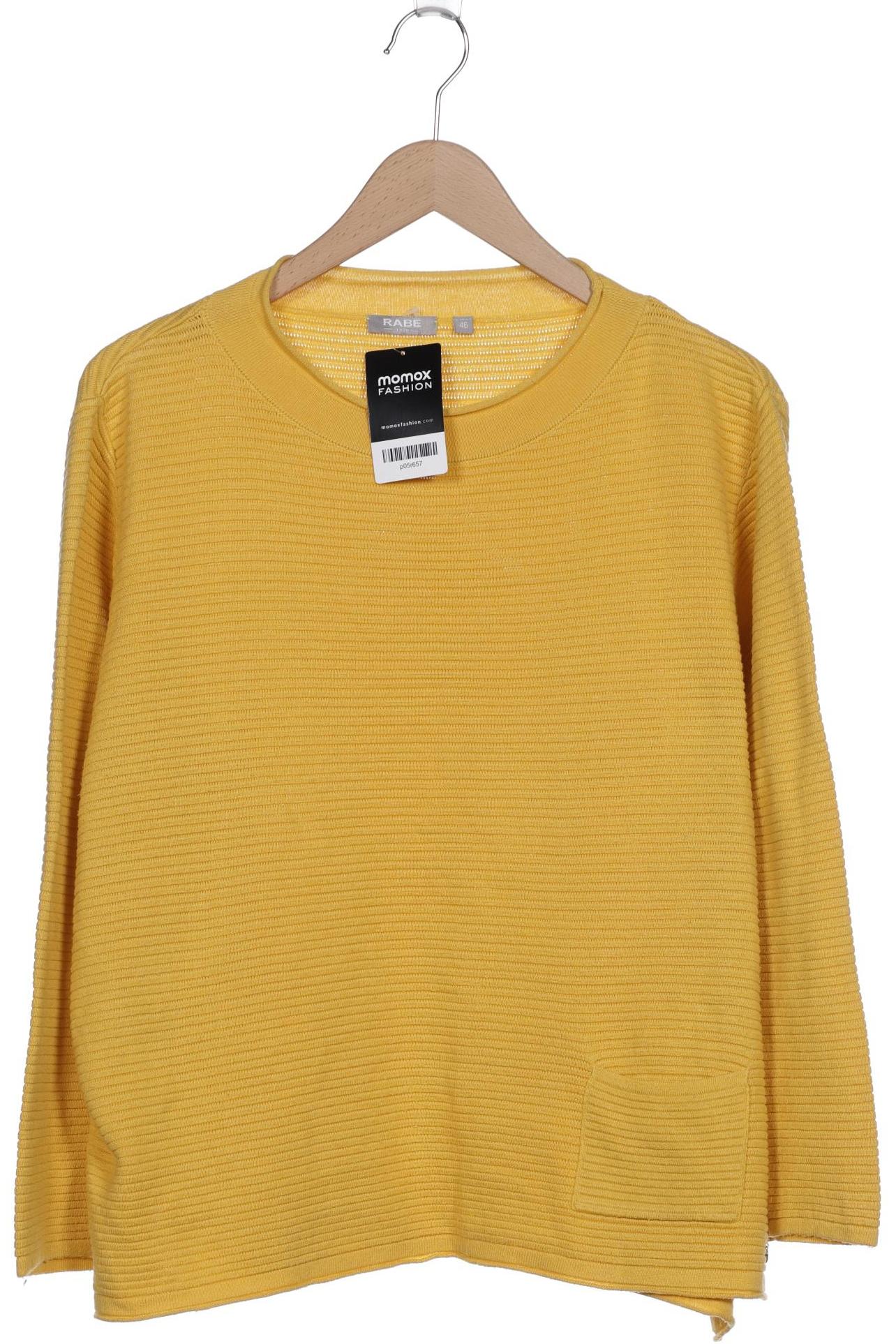 

Rabe Damen Pullover, gelb, Gr. 46