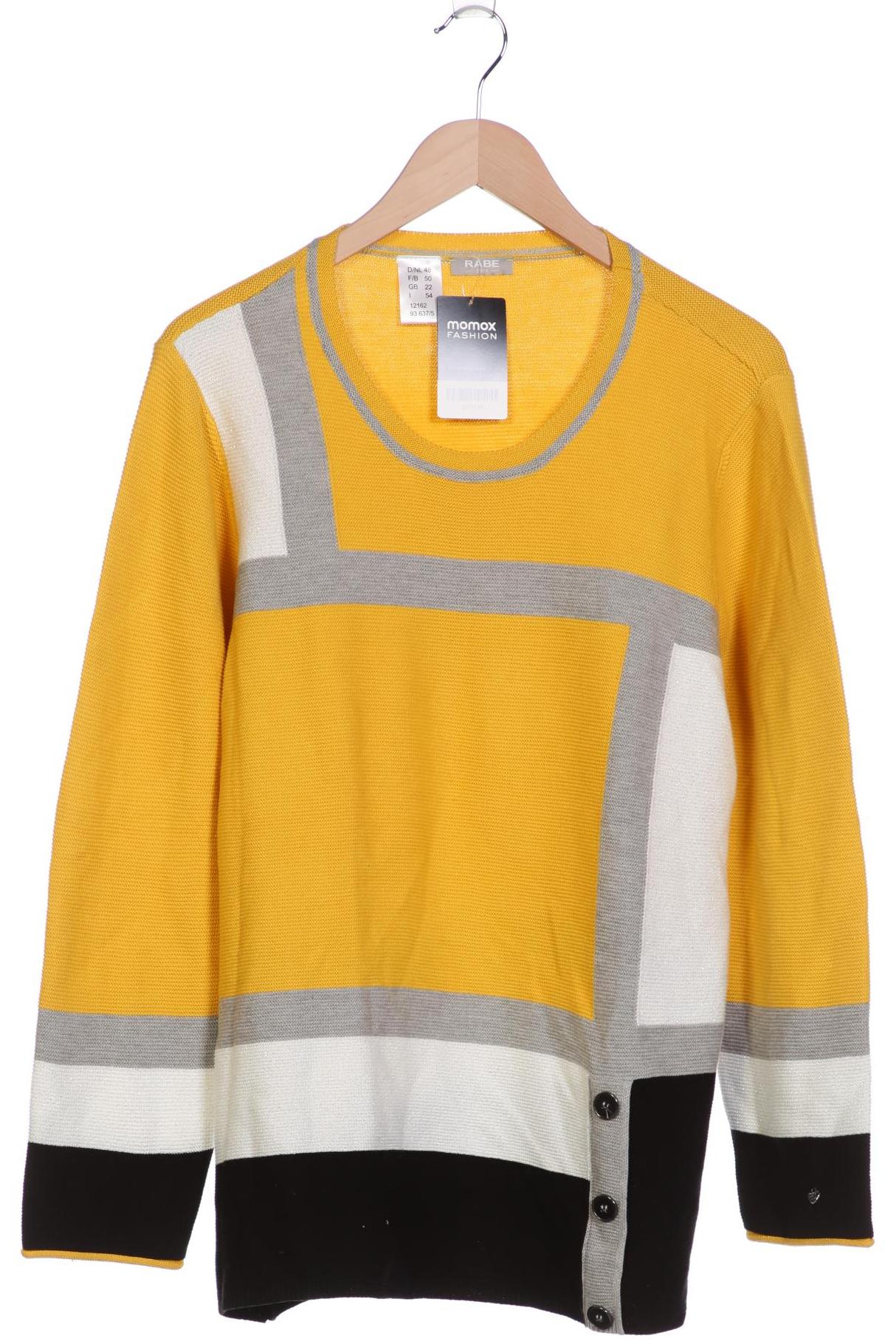 

Rabe Damen Pullover, gelb, Gr. 48