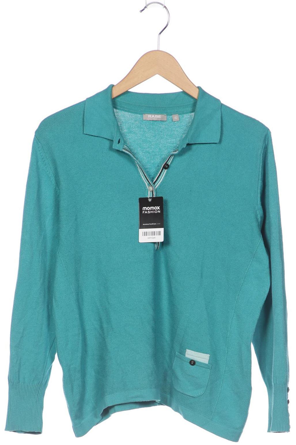 

Rabe Damen Pullover, türkis, Gr. 42
