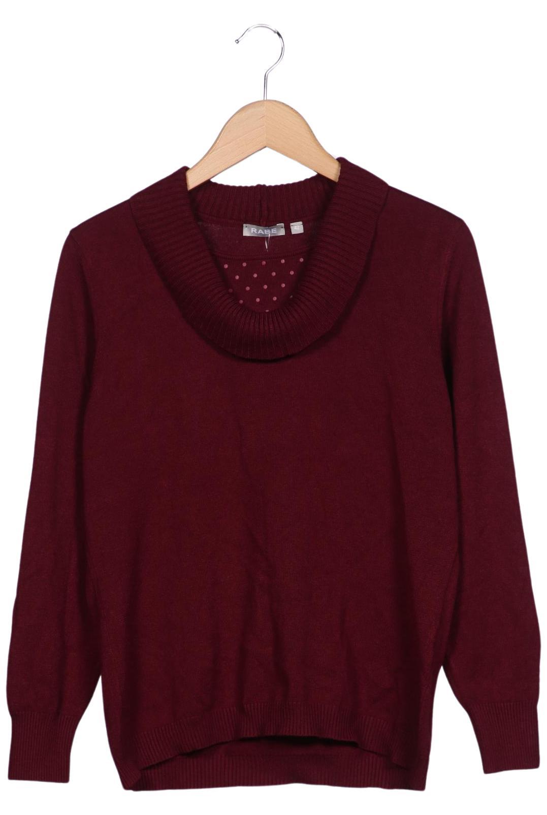 

Rabe Damen Pullover, bordeaux, Gr. 42