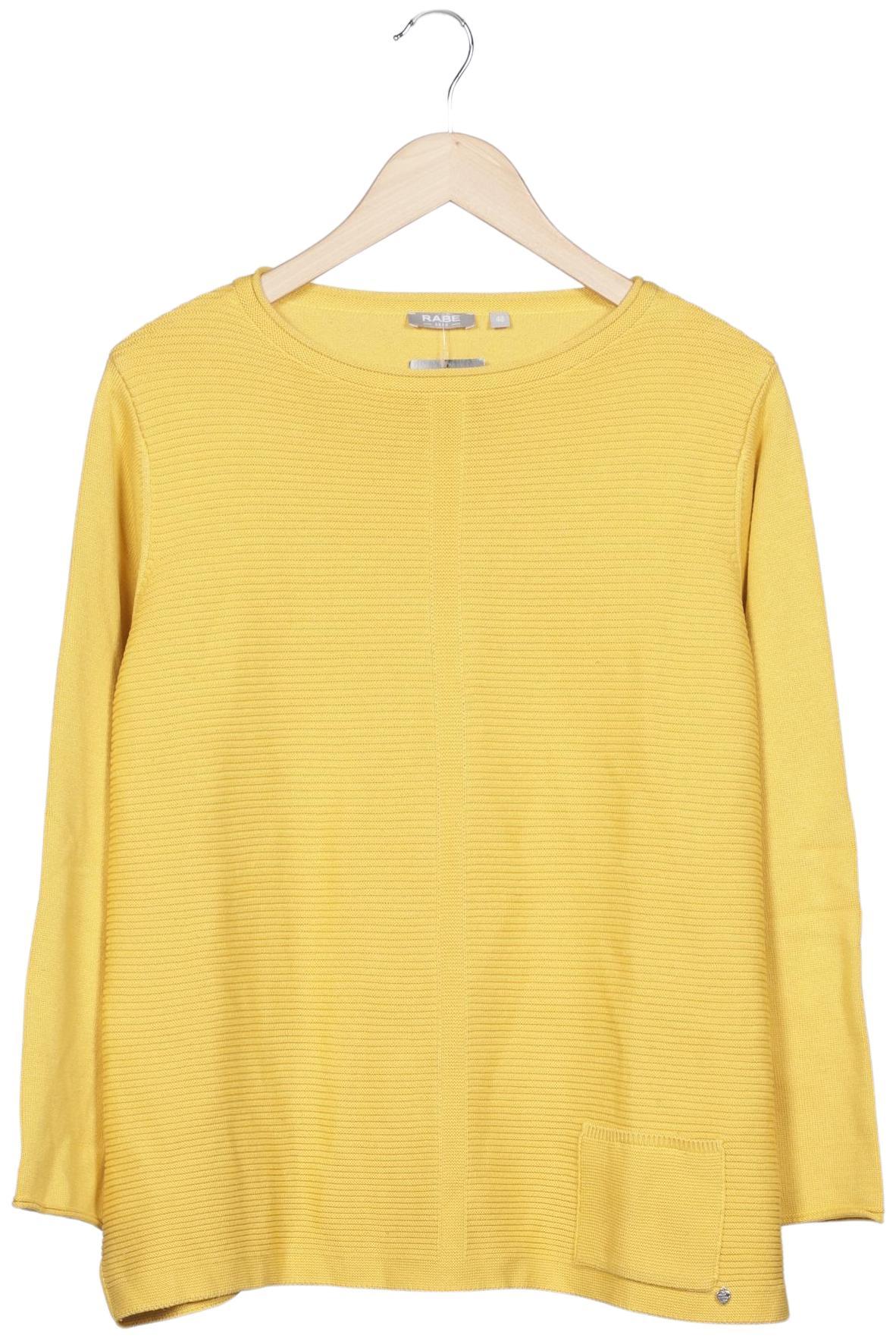 

Rabe Damen Pullover, gelb, Gr. 48