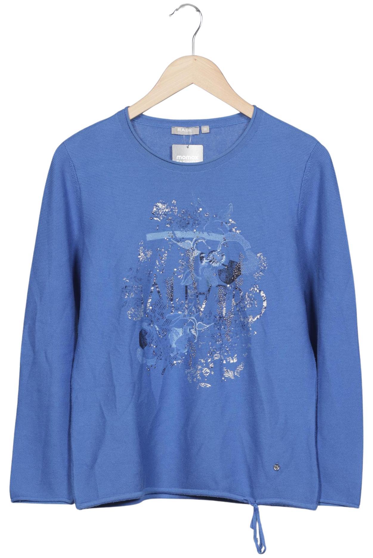

Rabe Damen Pullover, blau, Gr. 38