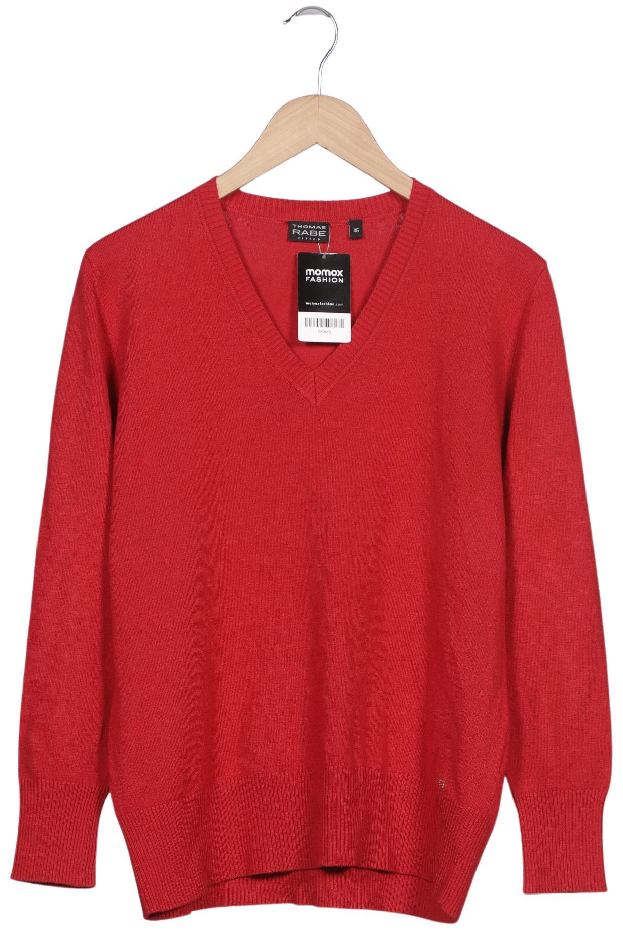 

Rabe Damen Pullover, rot, Gr. 46
