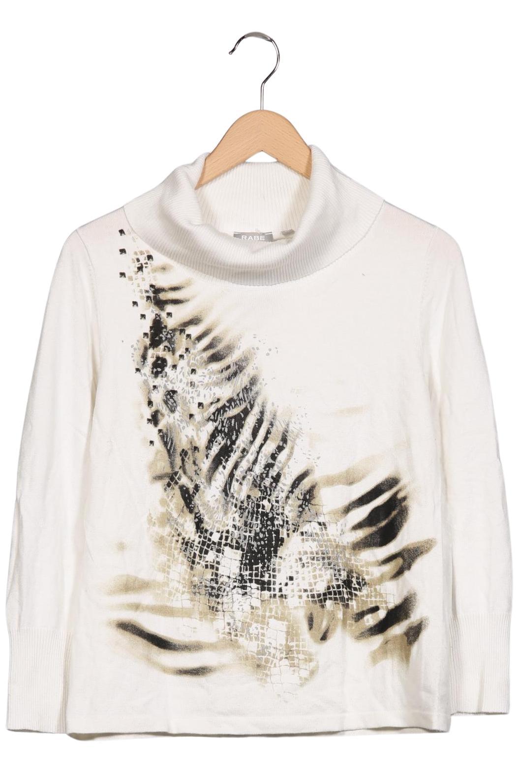 

Rabe Damen Pullover, weiß, Gr. 40