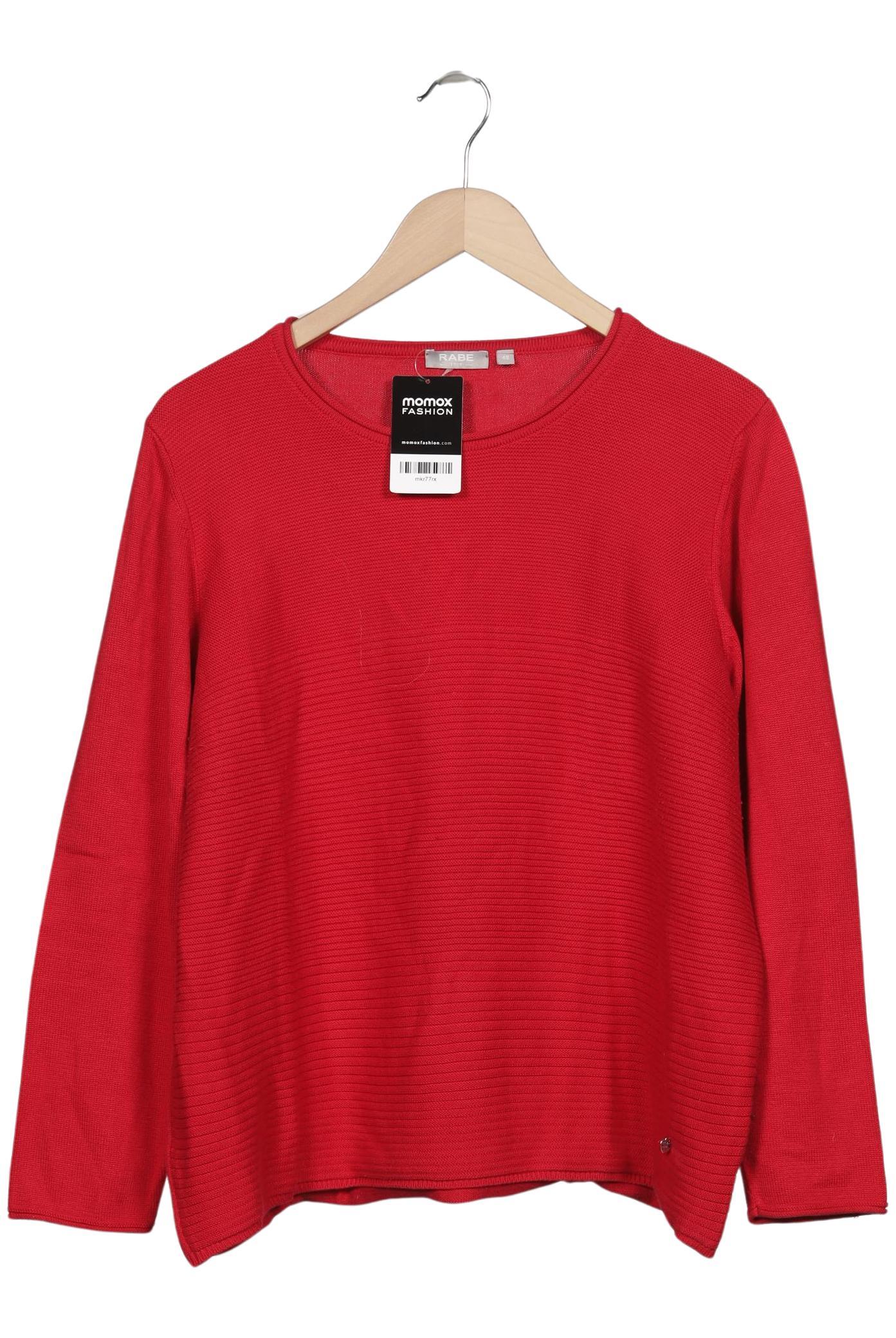 

Rabe Damen Pullover, rot, Gr. 48