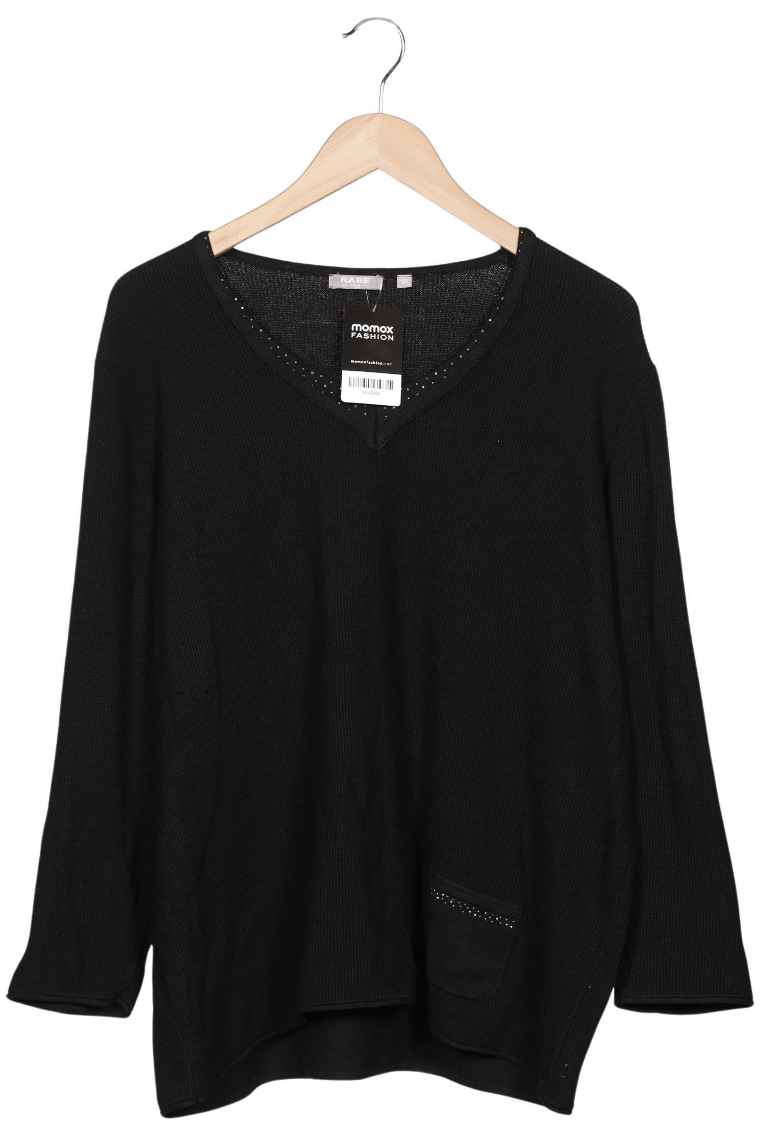 

Rabe Damen Pullover, schwarz, Gr. 50