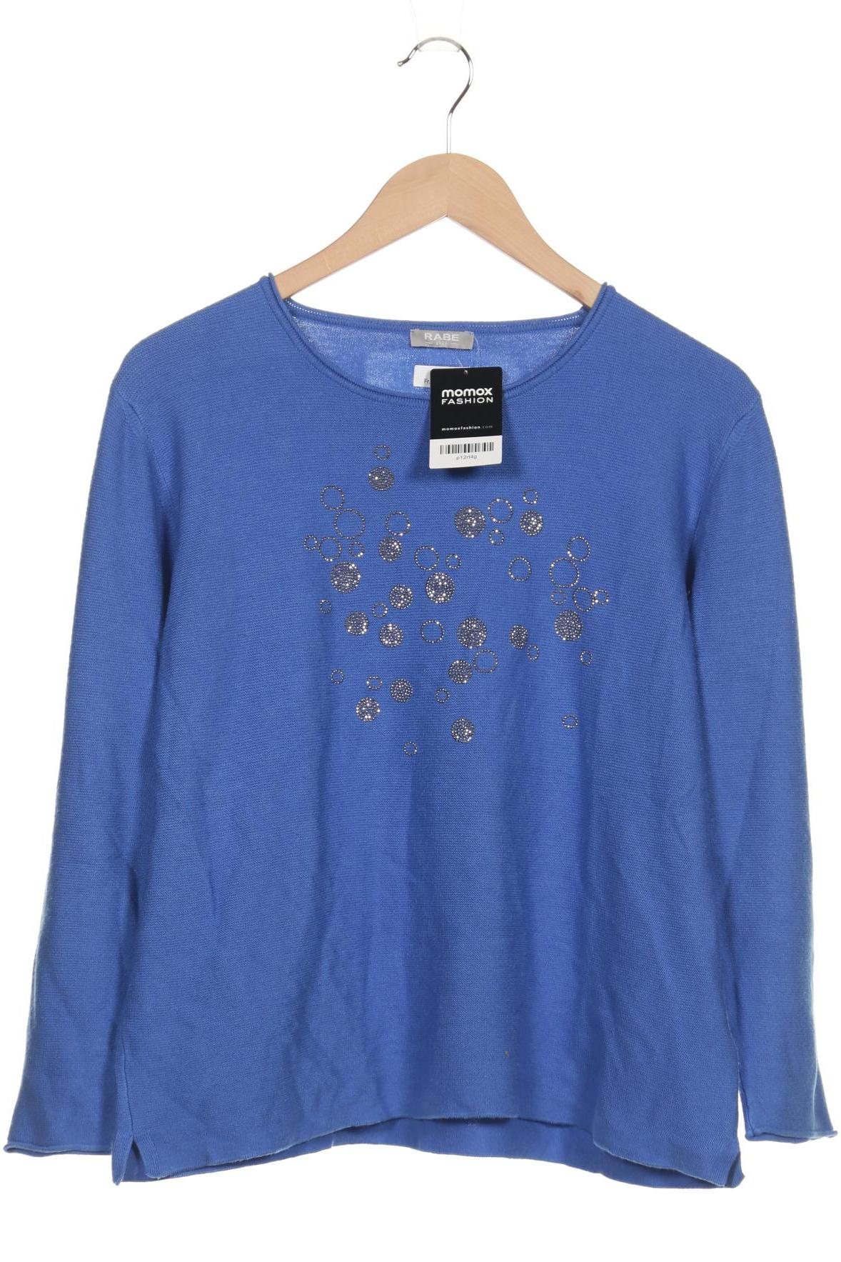 

Rabe Damen Pullover, blau, Gr. 46
