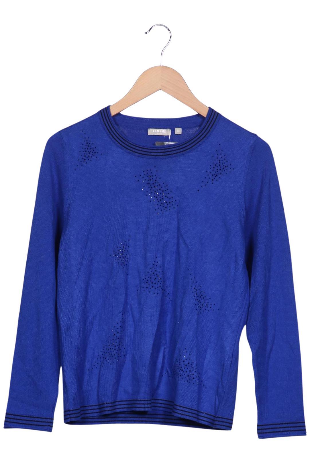 

Rabe Damen Pullover, blau, Gr. 38