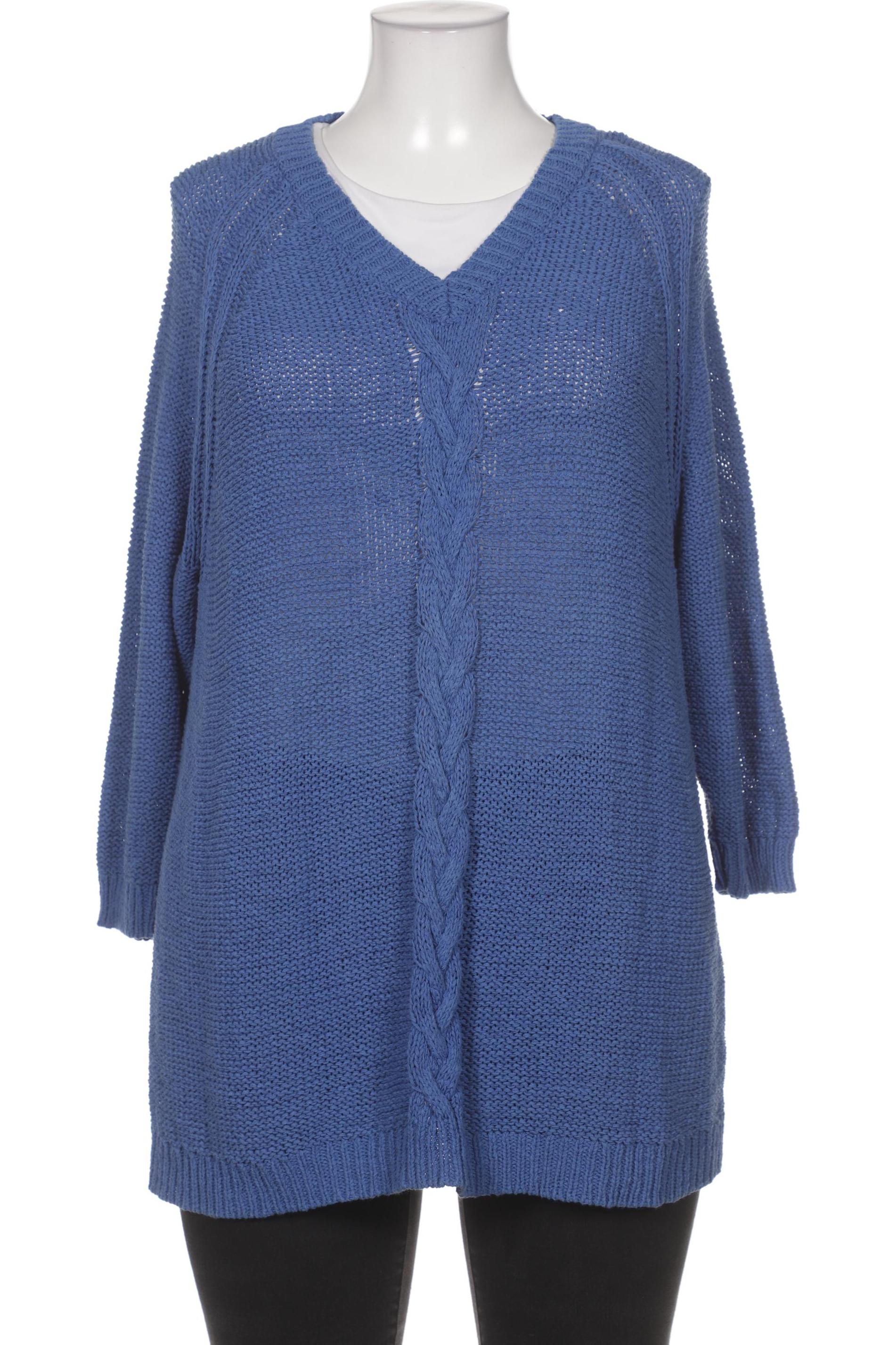 

Rabe Damen Pullover, blau, Gr. 48