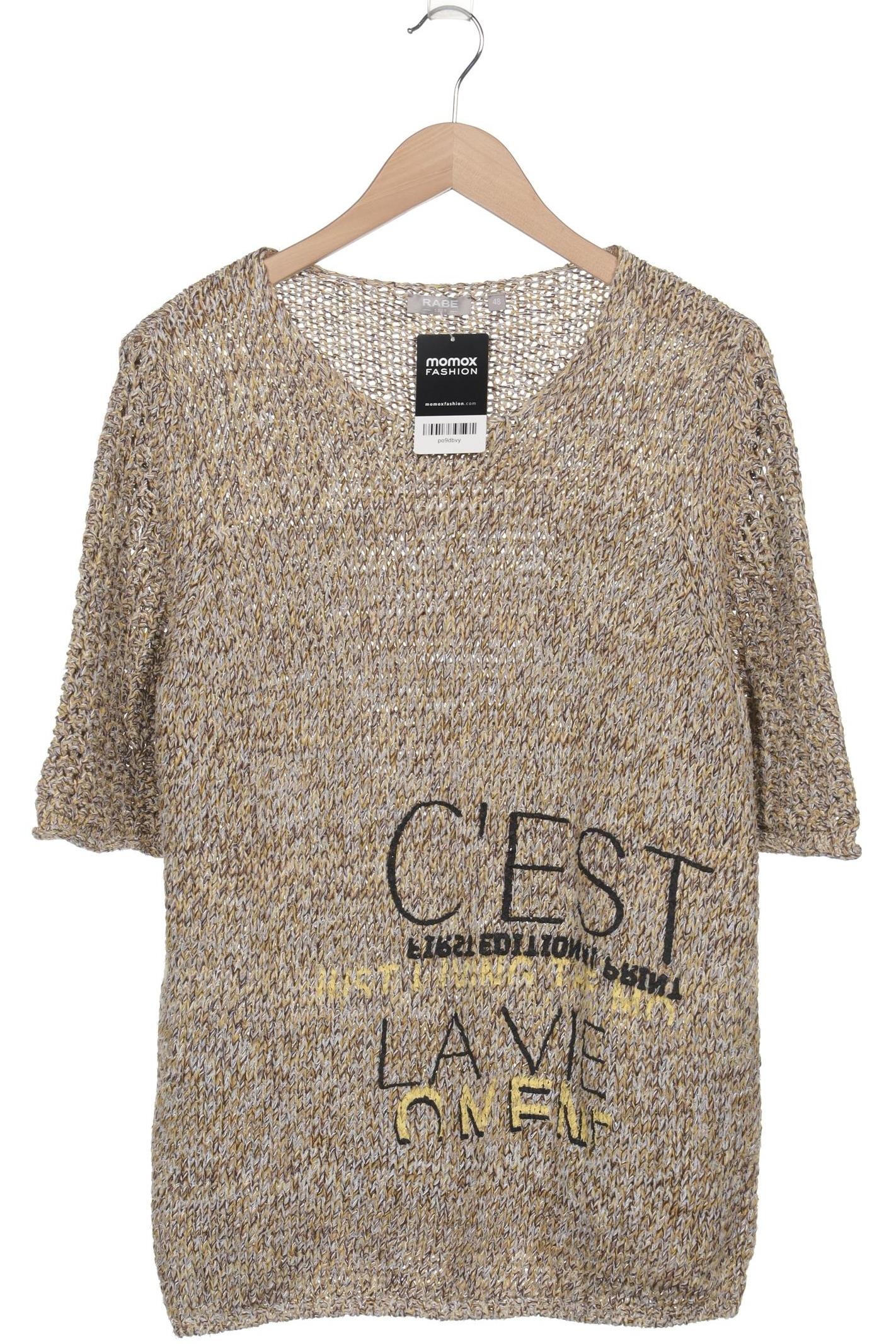 

Rabe Damen Pullover, beige, Gr. 48