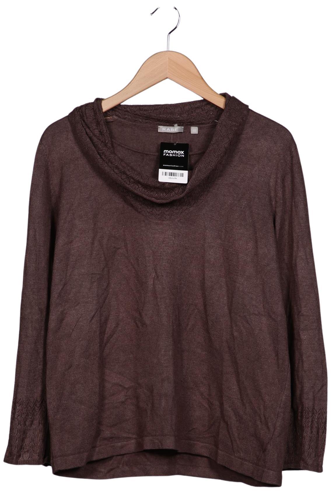 

Rabe Damen Pullover, braun, Gr. 46