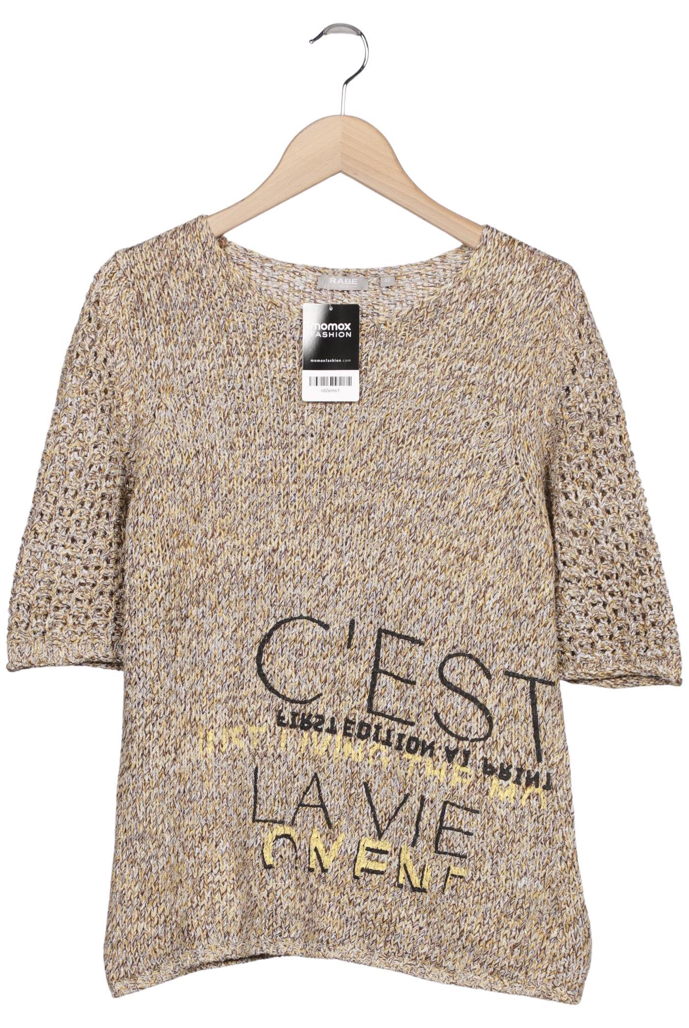 

Rabe Damen Pullover, beige, Gr. 42