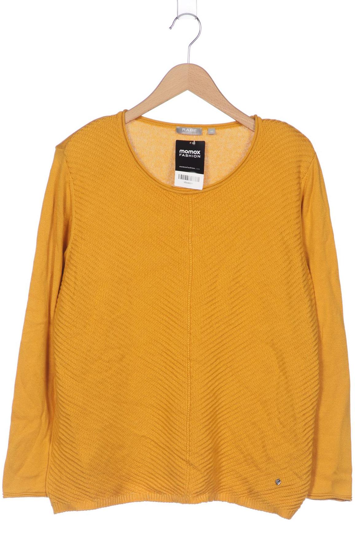 

Rabe Damen Pullover, gelb, Gr. 46