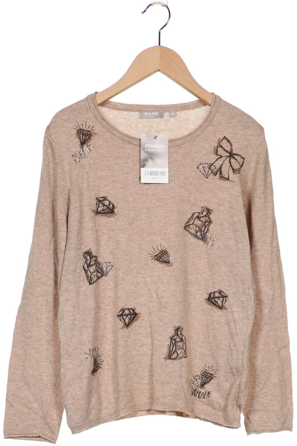 

Rabe Damen Pullover, beige, Gr. 38