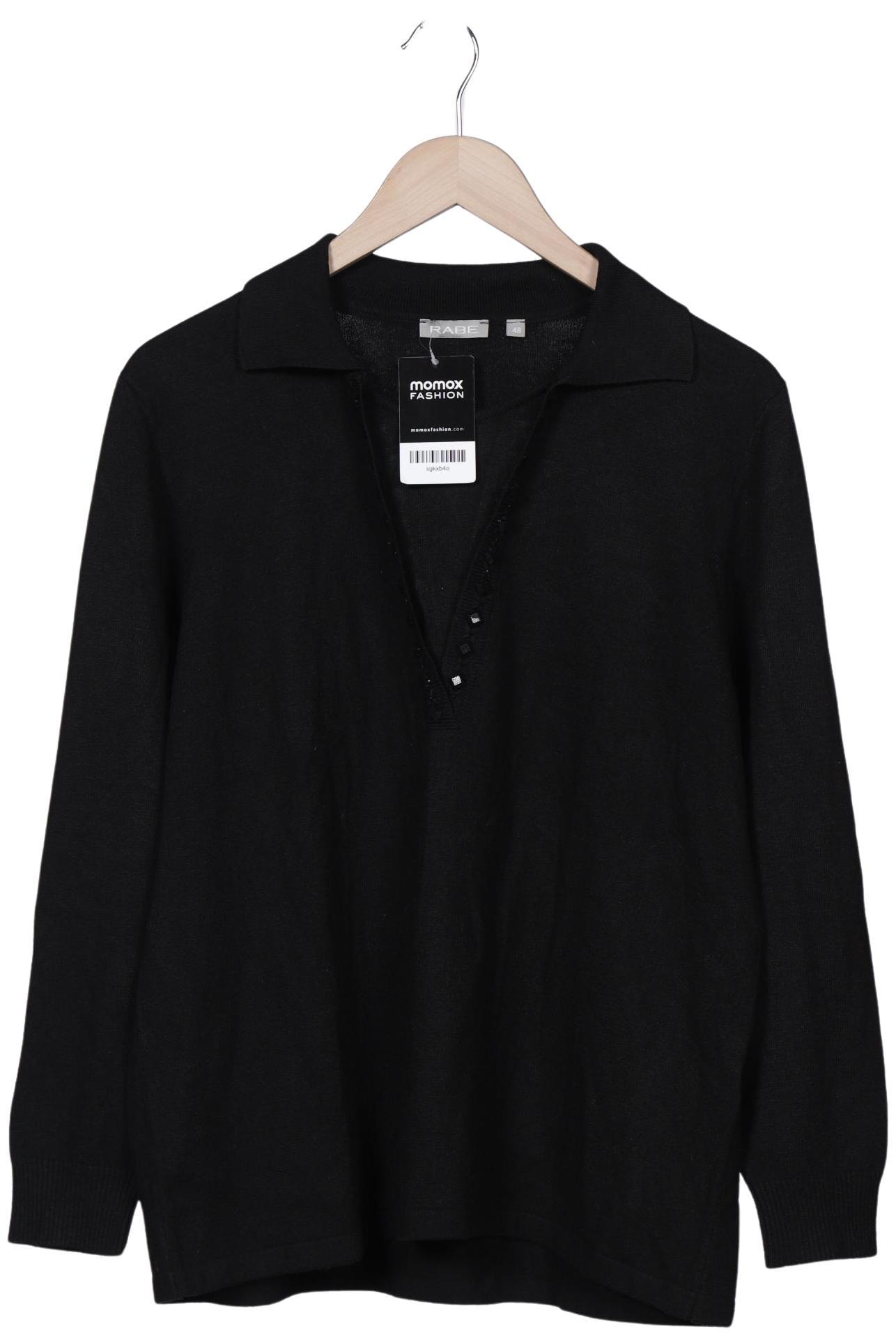 

Rabe Damen Pullover, schwarz, Gr. 48