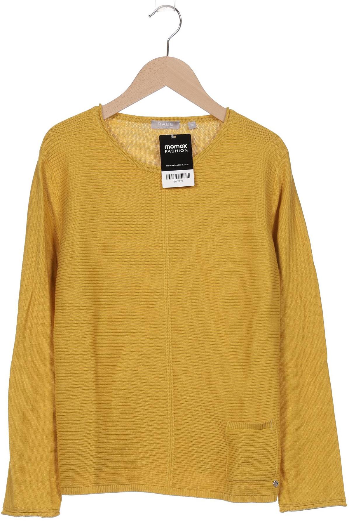 

Rabe Damen Pullover, gelb, Gr. 38
