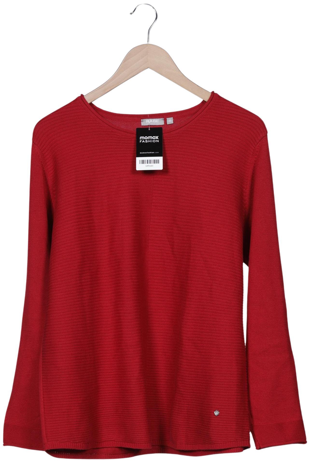 

Rabe Damen Pullover, rot, Gr. 46