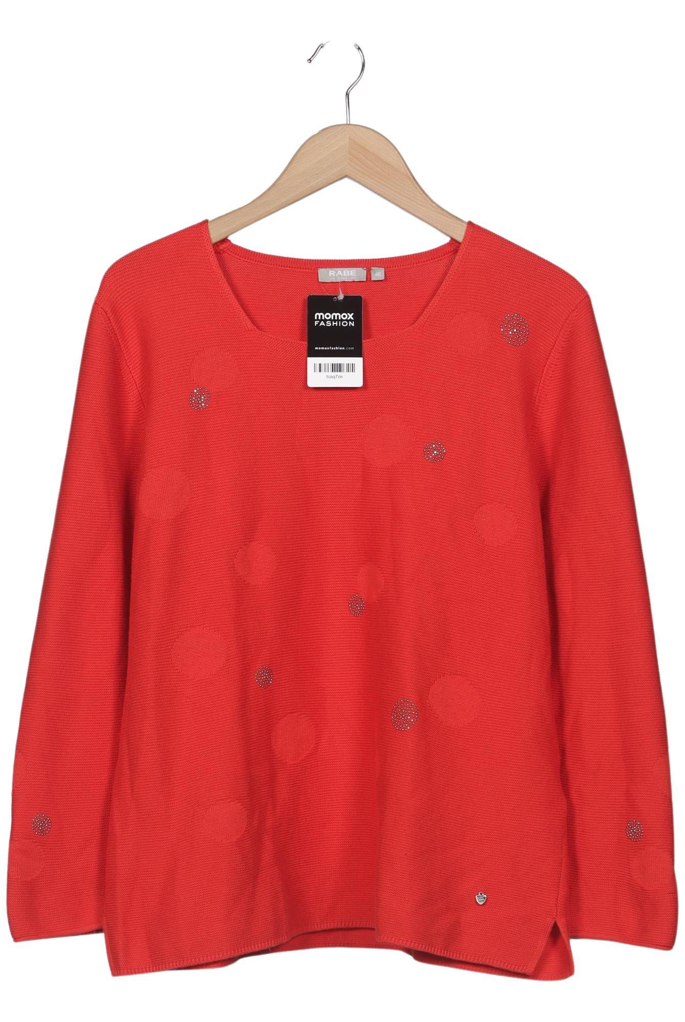 

Rabe Damen Pullover, rot, Gr. 46