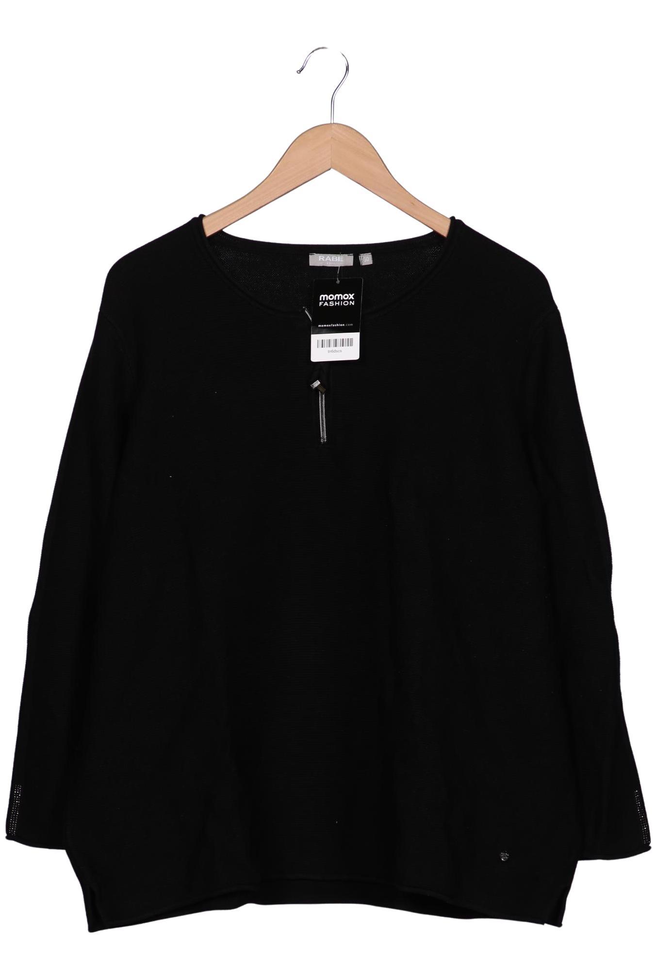 

Rabe Damen Pullover, schwarz, Gr. 50
