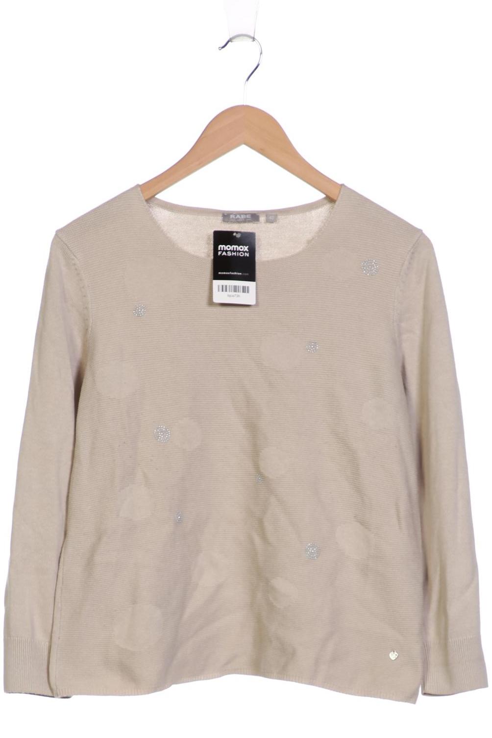 

Rabe Damen Pullover, beige, Gr. 42