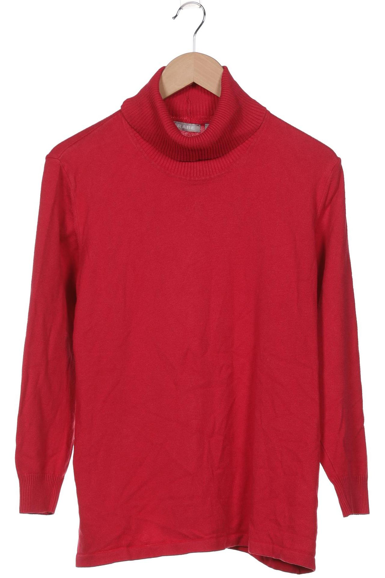 

Rabe Damen Pullover, rot, Gr. 48