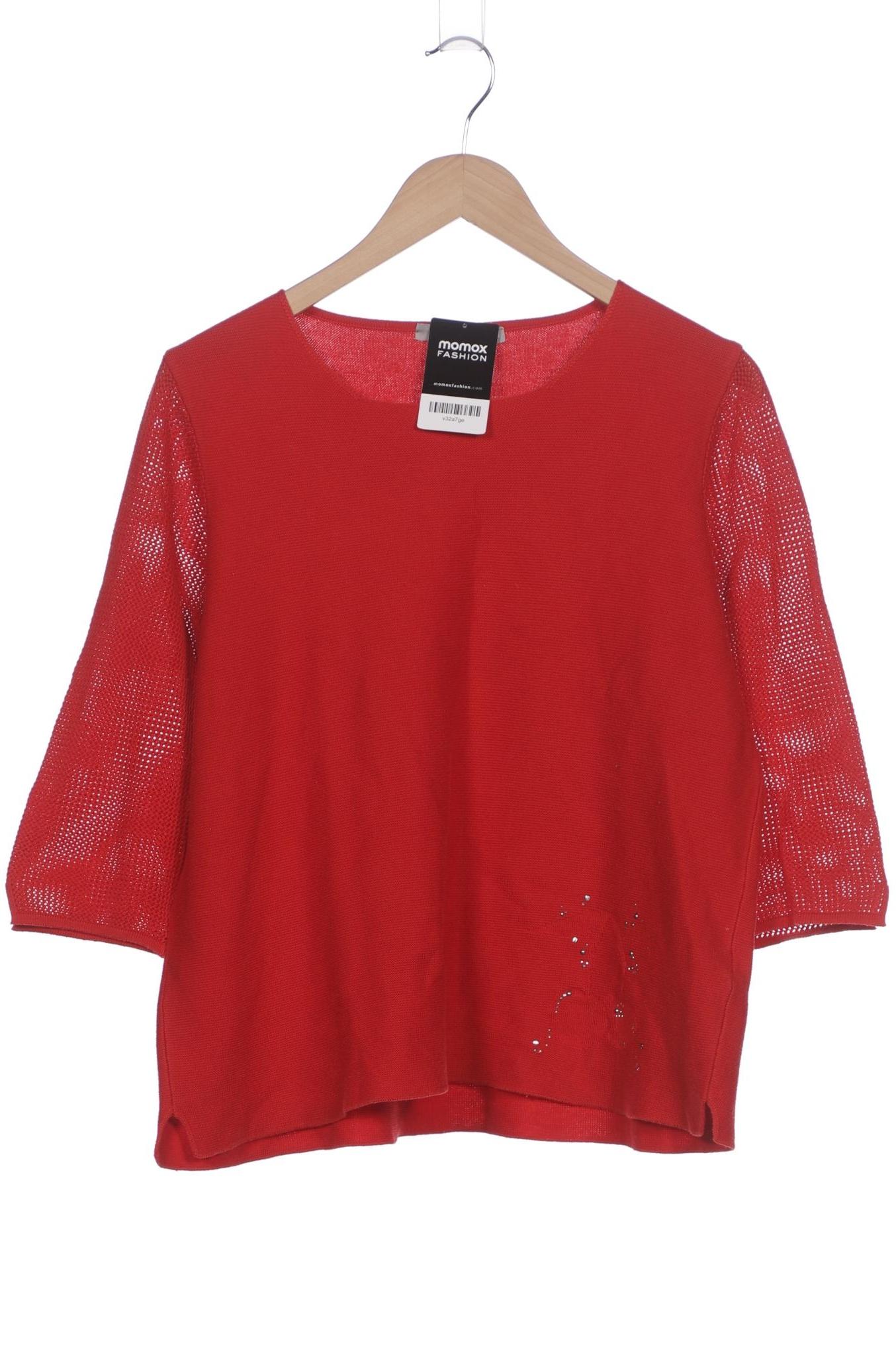 

Rabe Damen Pullover, rot, Gr. 48