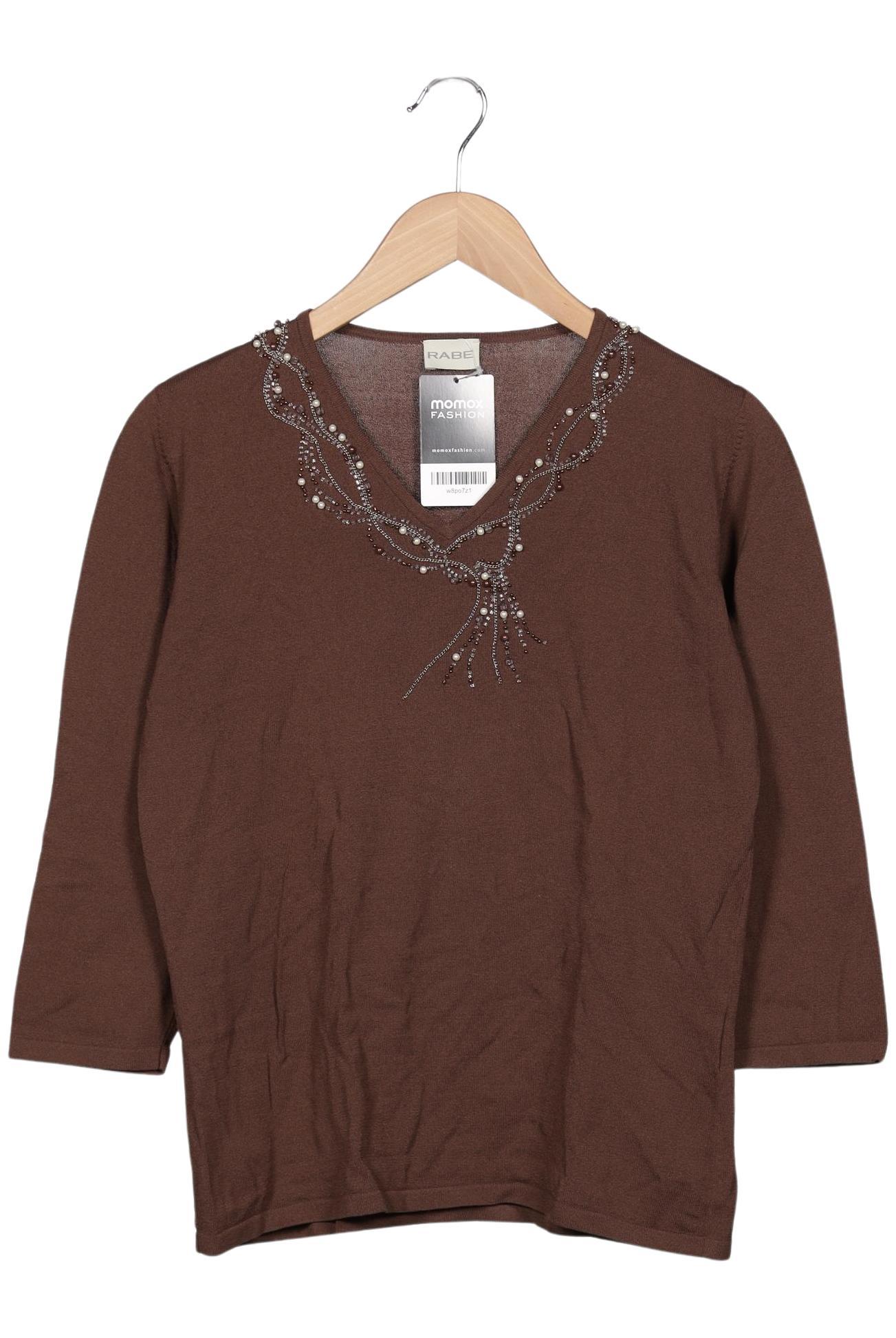 

Rabe Damen Pullover, braun, Gr. 40