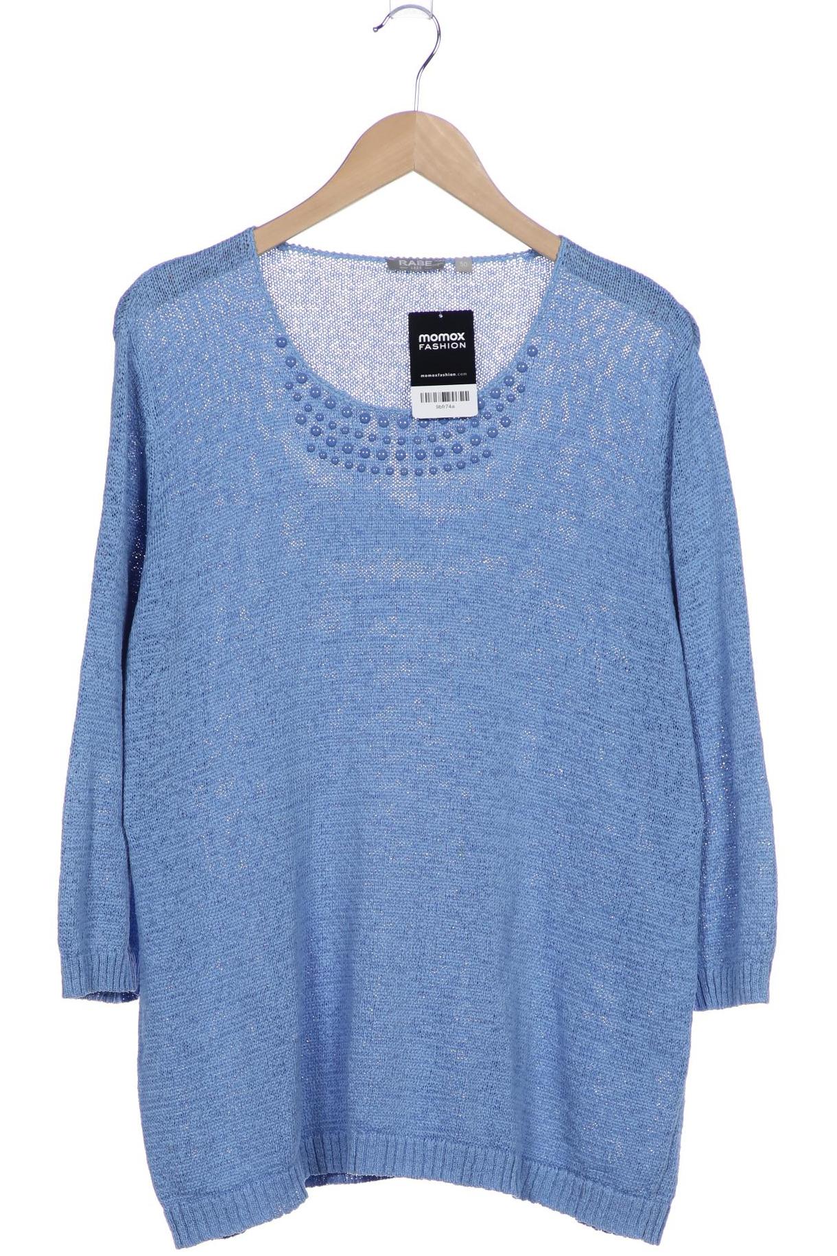 

Rabe Damen Pullover, blau, Gr. 50