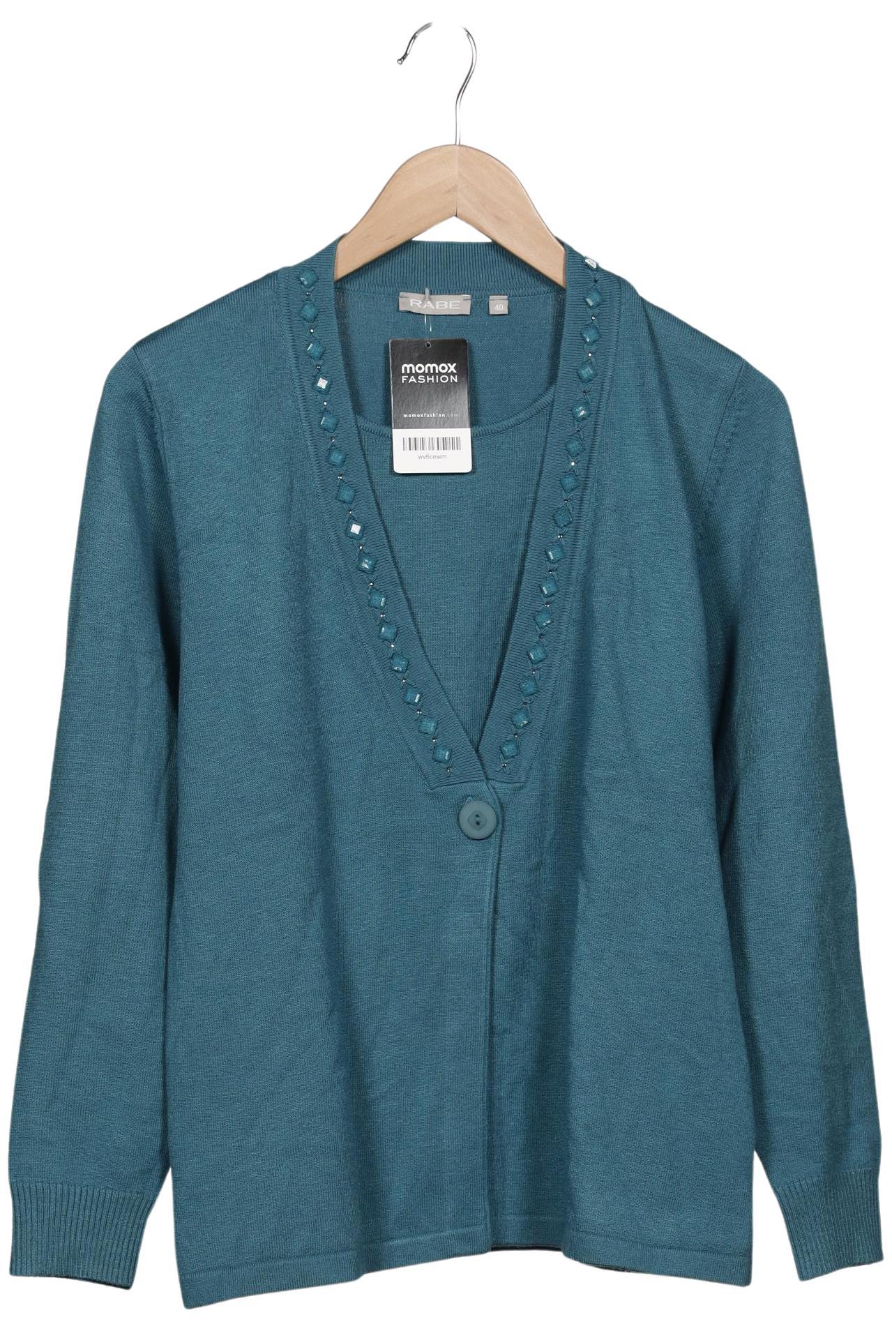 

Rabe Damen Pullover, türkis, Gr. 40