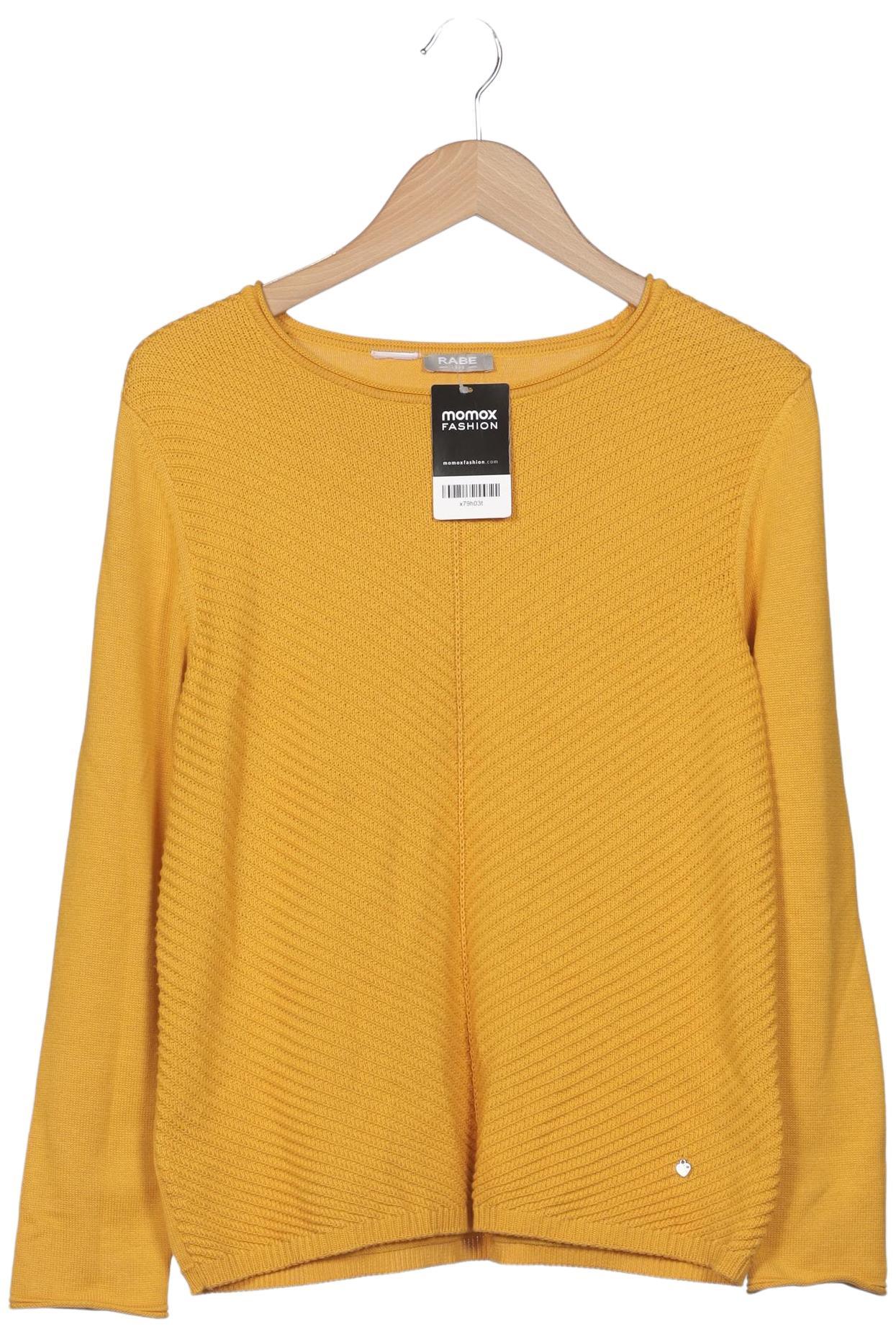 

Rabe Damen Pullover, gelb, Gr. 38