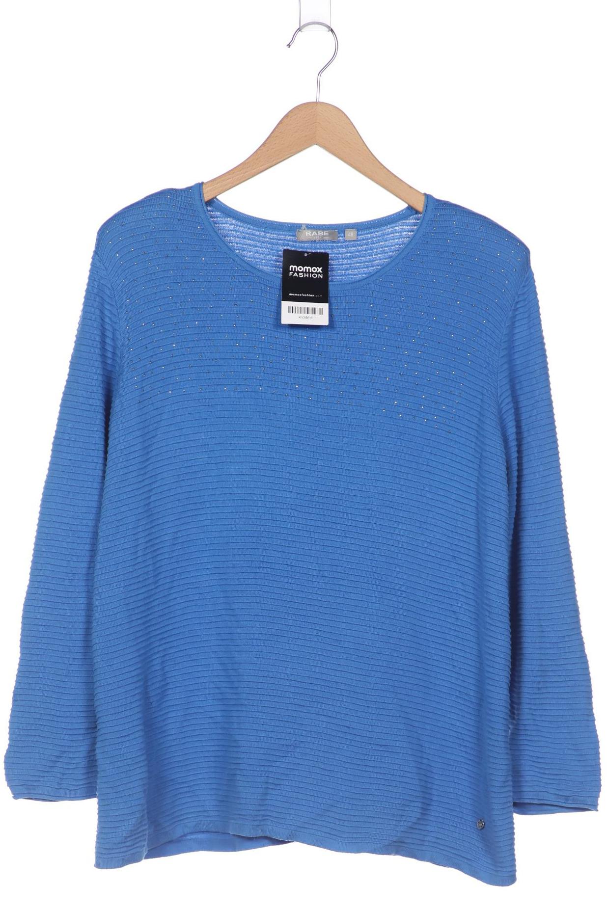 

Rabe Damen Pullover, blau, Gr. 48