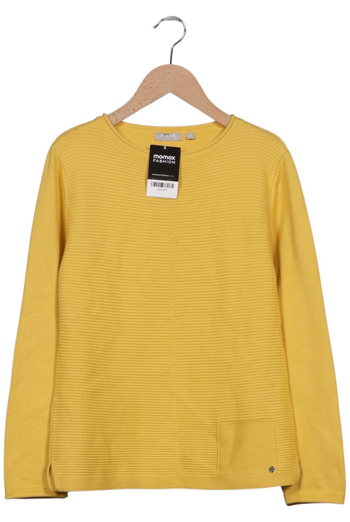 

Rabe Damen Pullover, gelb, Gr. 38