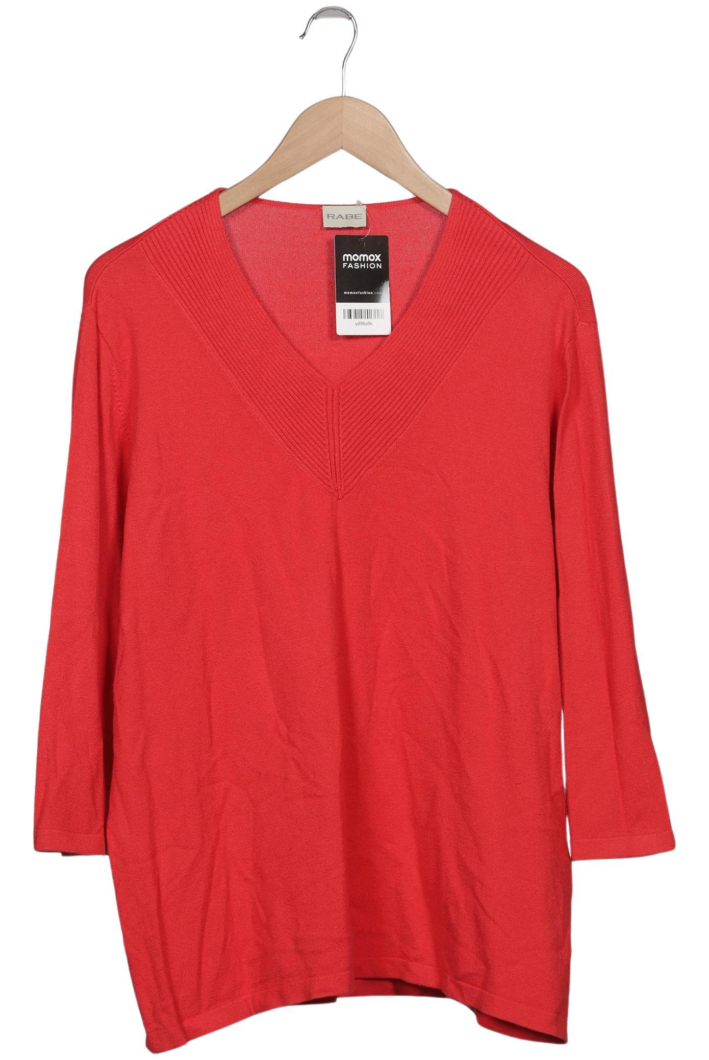 

Rabe Damen Pullover, rot, Gr. 50