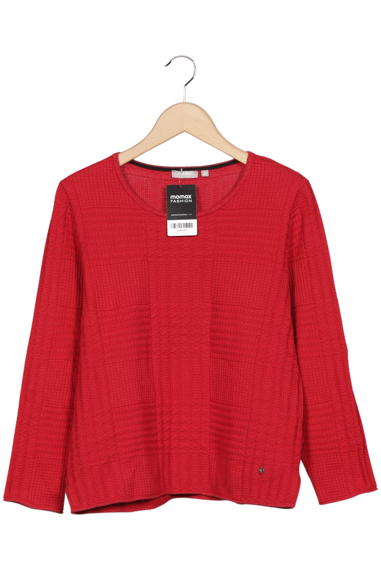 

Rabe Damen Pullover, rot, Gr. 42