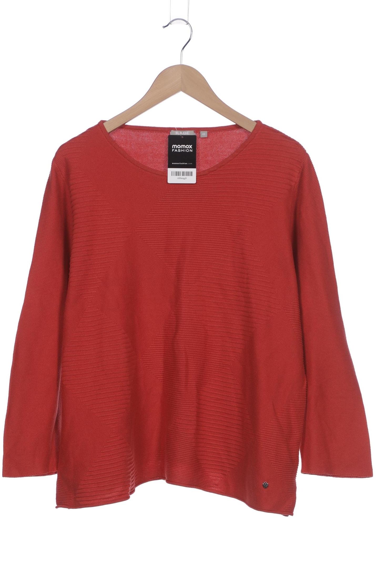 

Rabe Damen Pullover, rot, Gr. 48