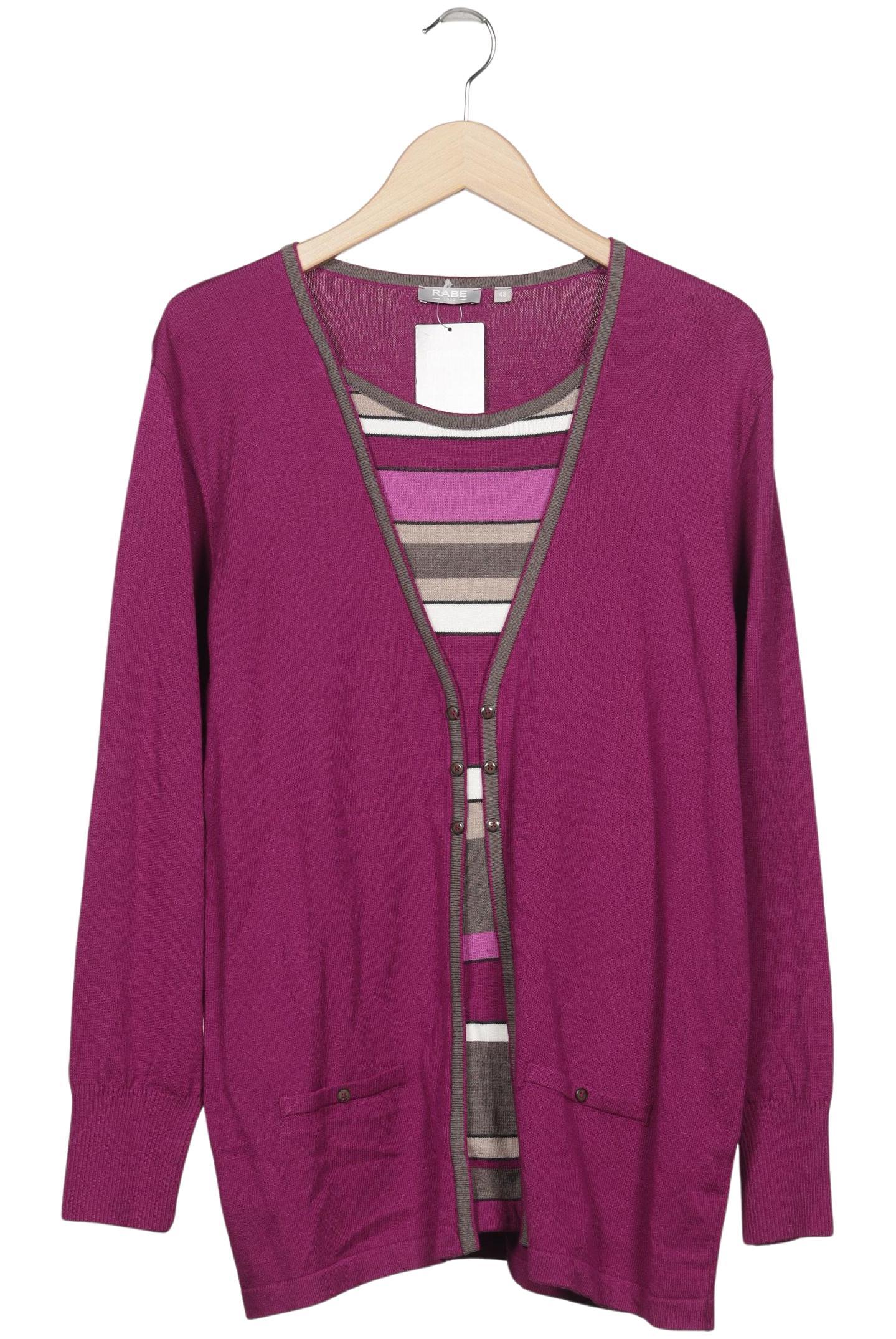 

Rabe Damen Pullover, flieder, Gr. 48