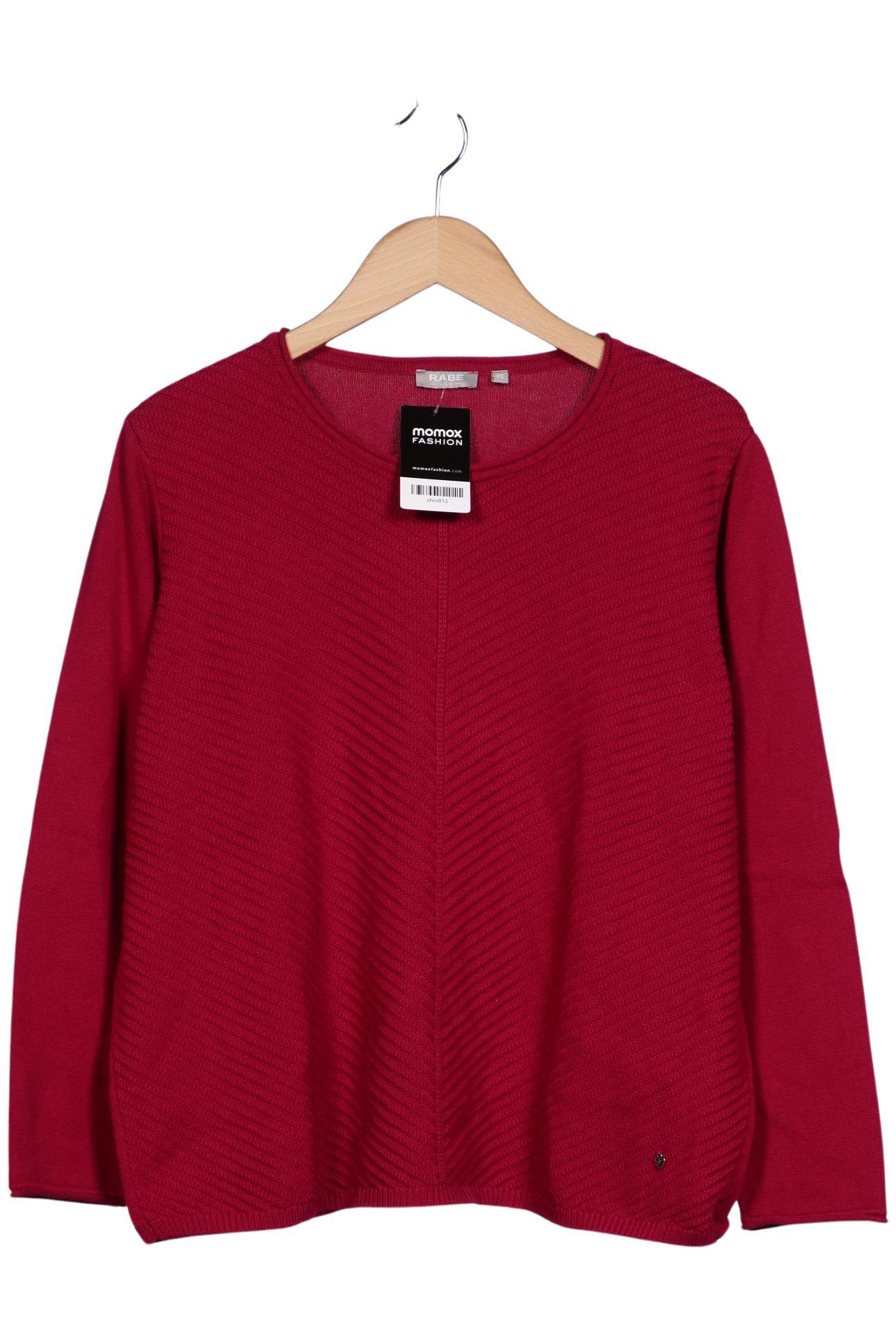 

Rabe Damen Pullover, rot, Gr. 48