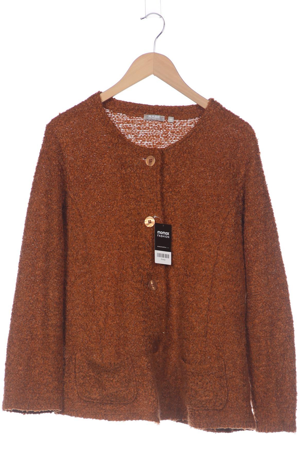 

Rabe Damen Strickjacke, orange, Gr. 48
