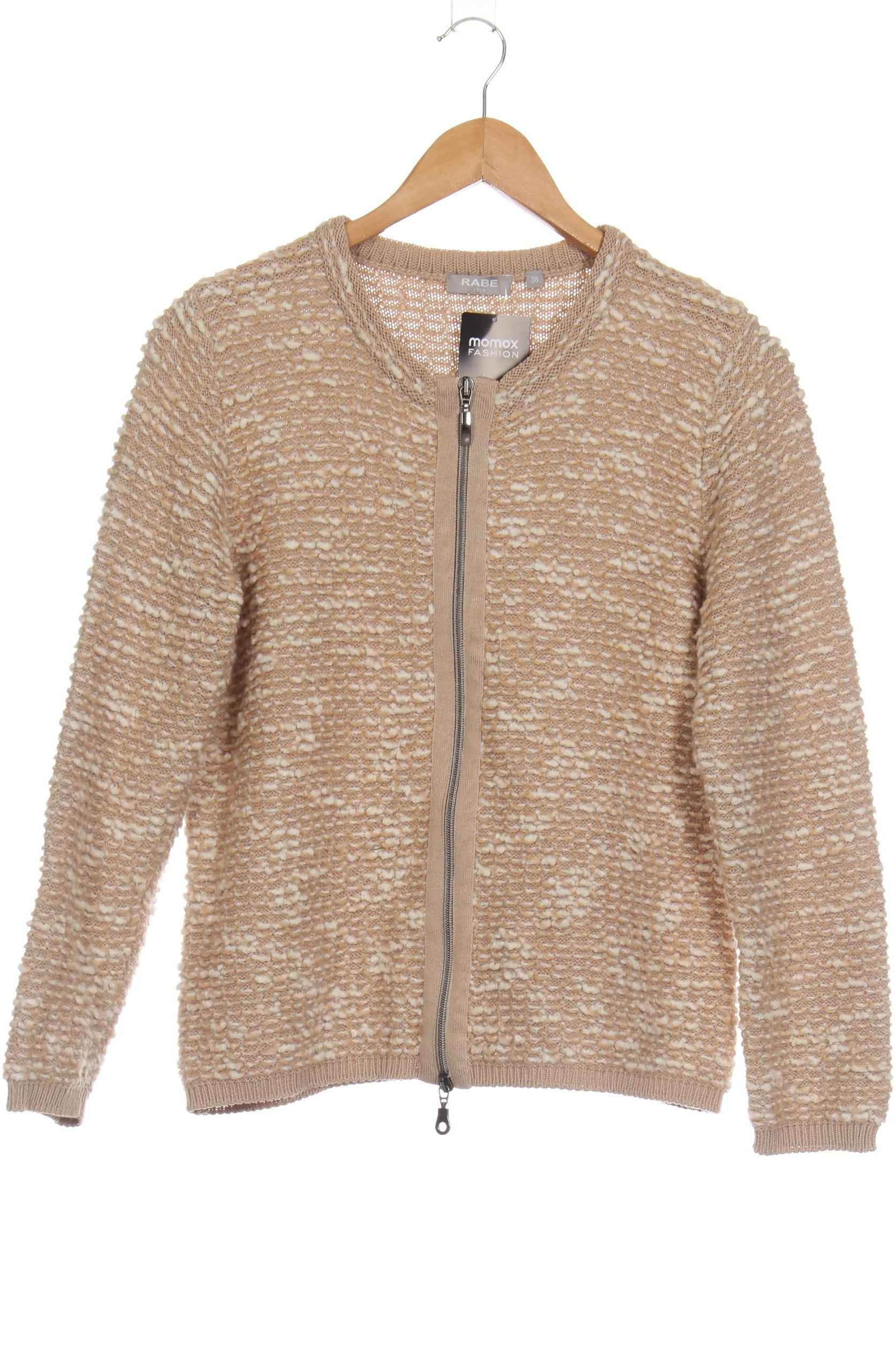 

Rabe Damen Strickjacke, beige, Gr. 38