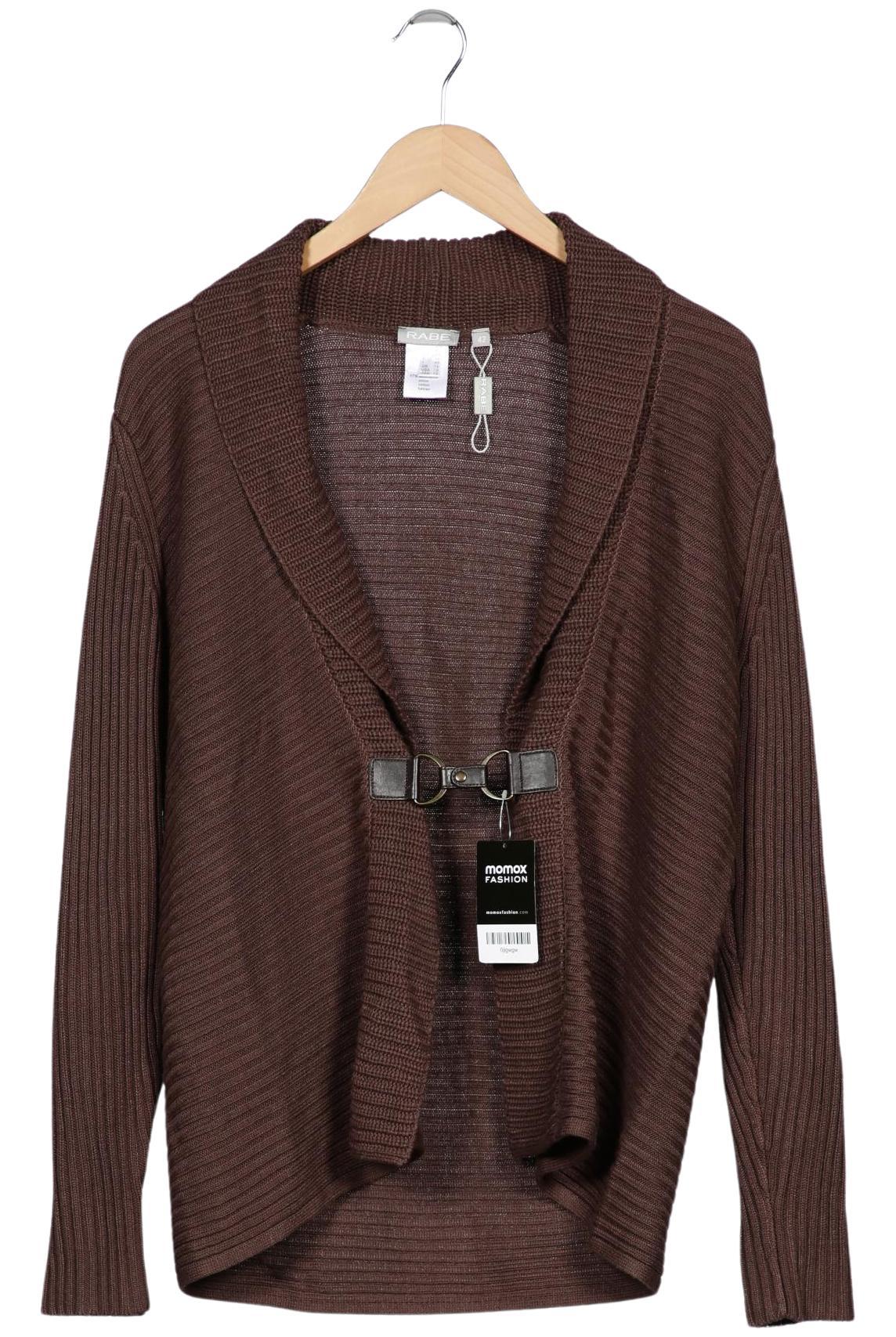 

Rabe Damen Strickjacke, braun, Gr. 42