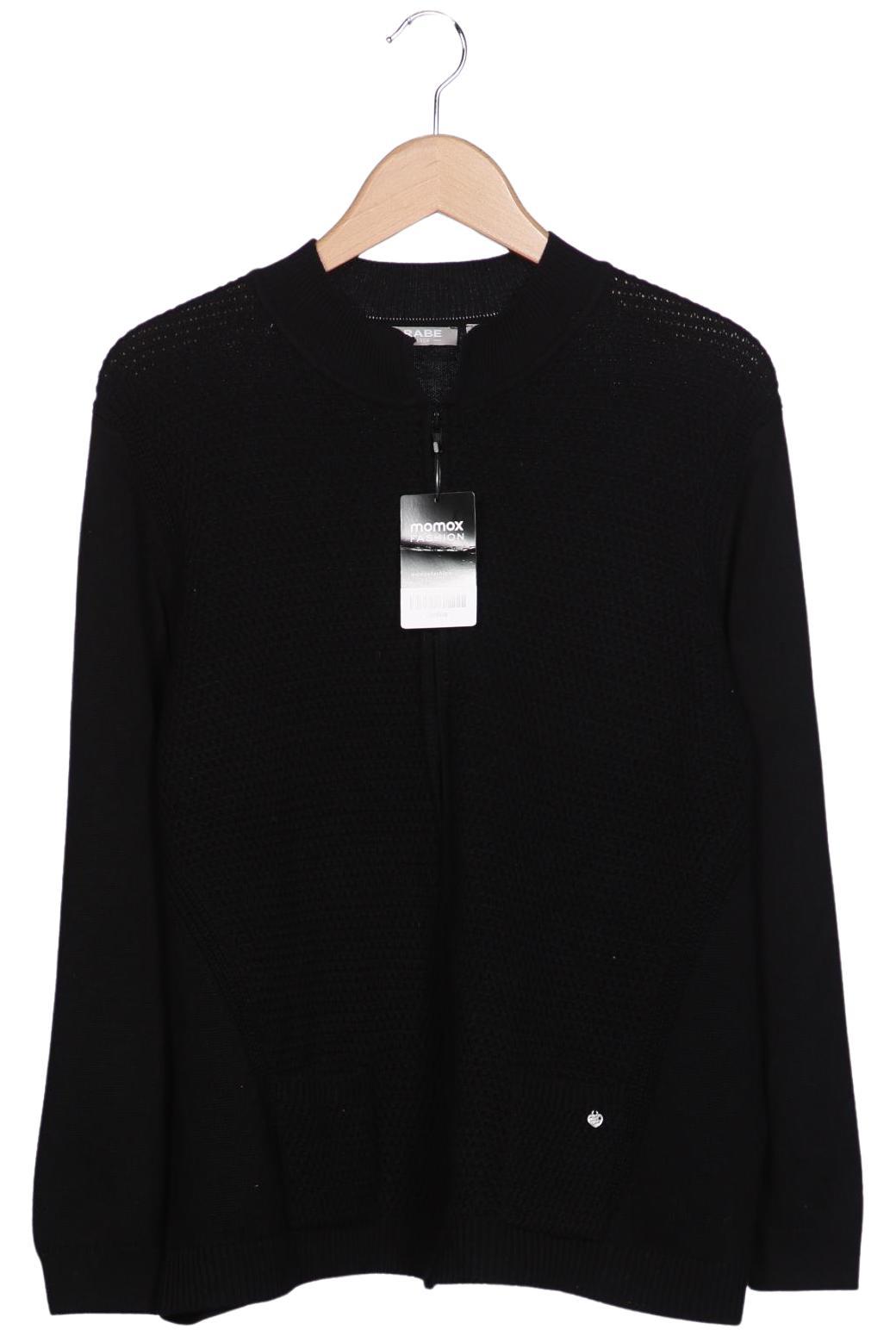 

Rabe Damen Strickjacke, schwarz, Gr. 44