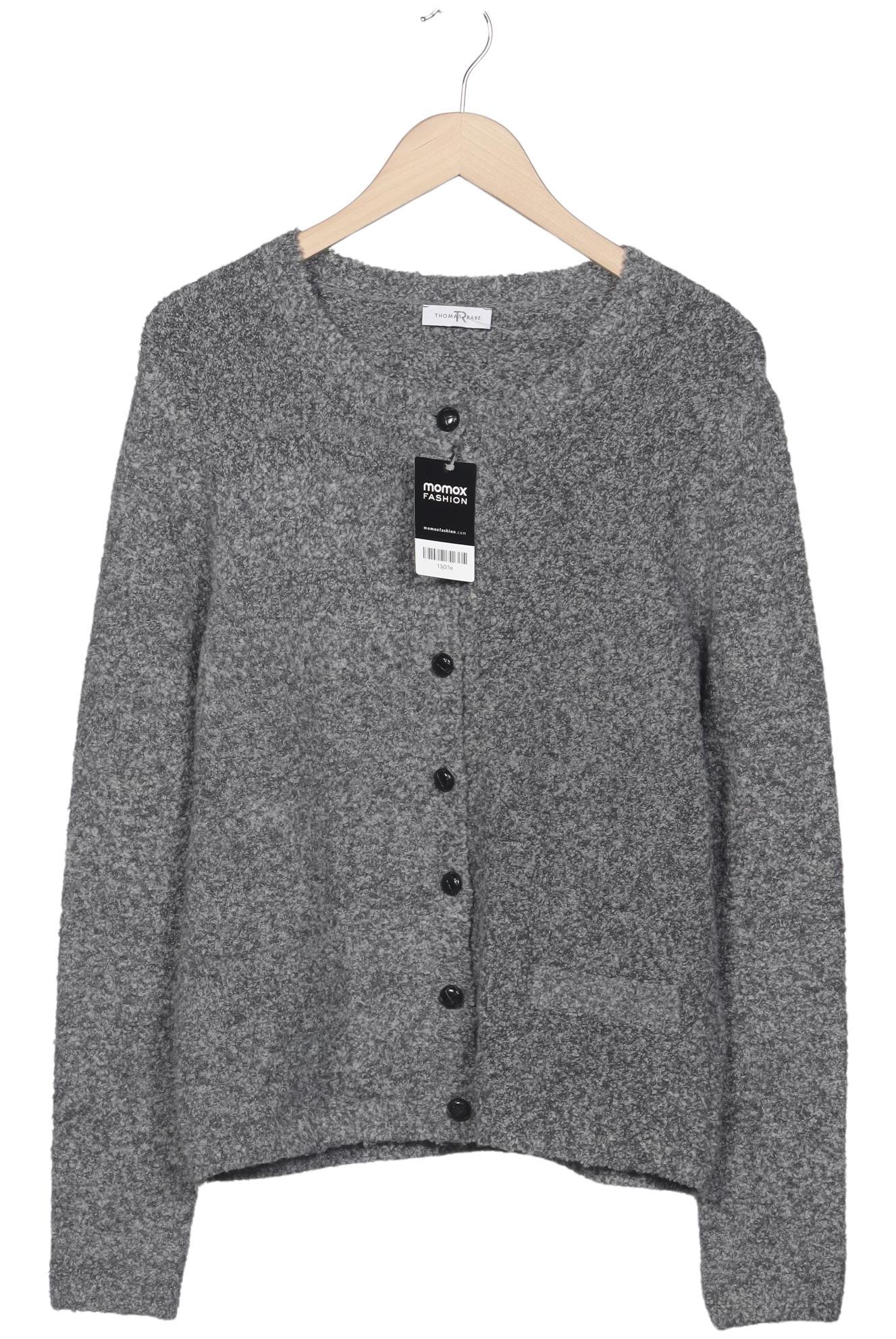 

Rabe Damen Strickjacke, grau, Gr. 42