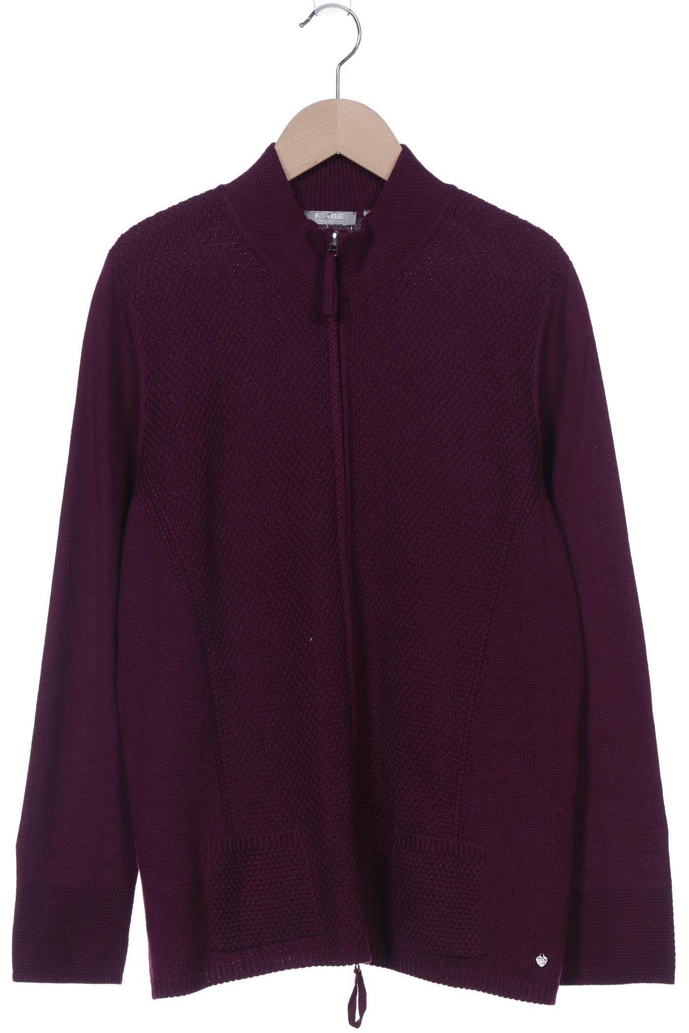 

Rabe Damen Strickjacke, bordeaux, Gr. 42